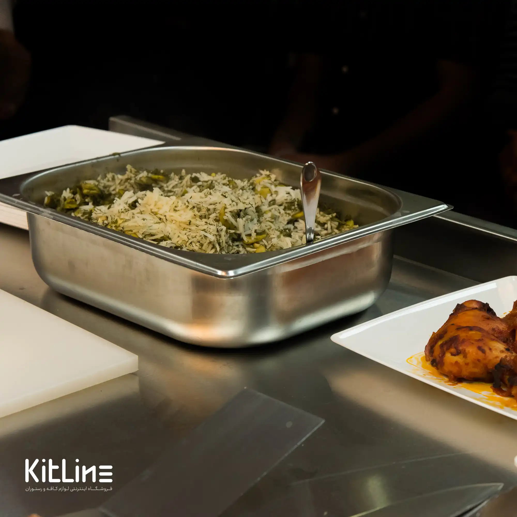 بن ماری ۱/۱ استیل عمق ۱۵ همراه با در - تصویر 4