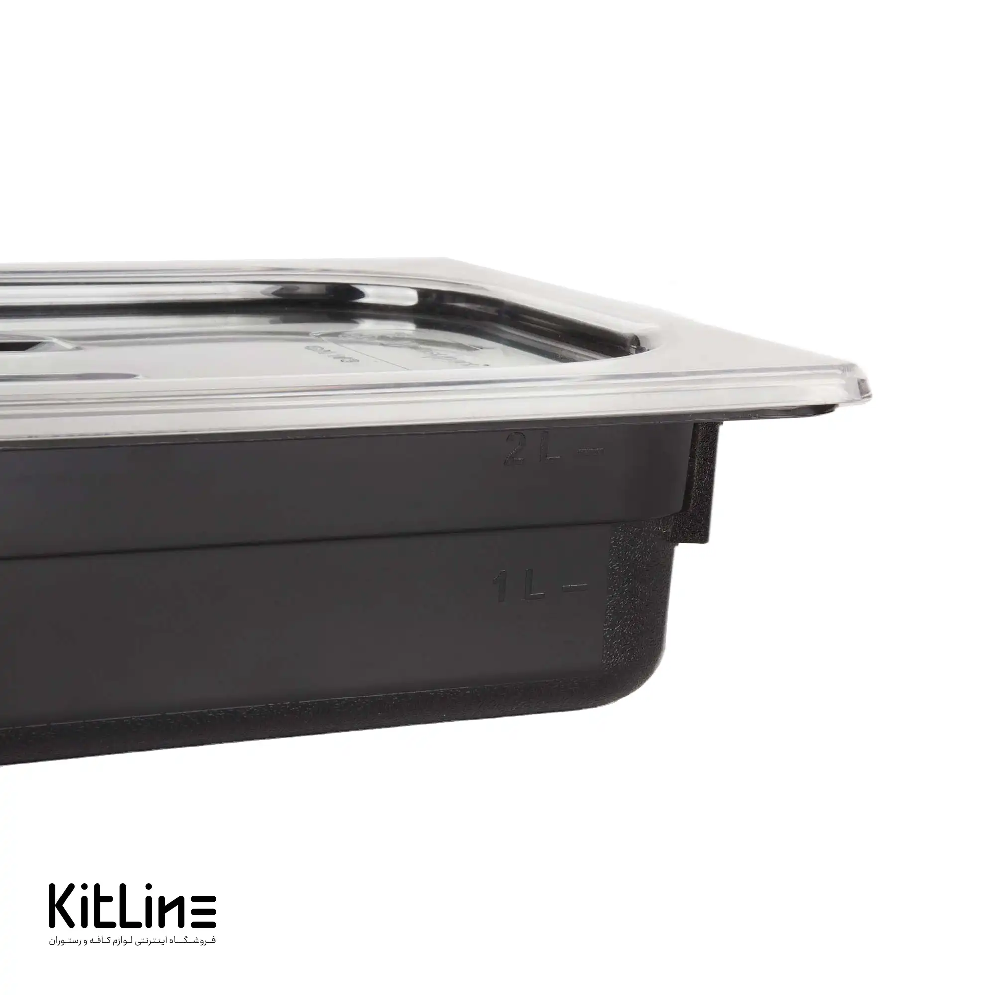 بن ماری ۱/۳ پلی کربنات عمق ۶/۵ مشکی به همراه در - تصویر 2