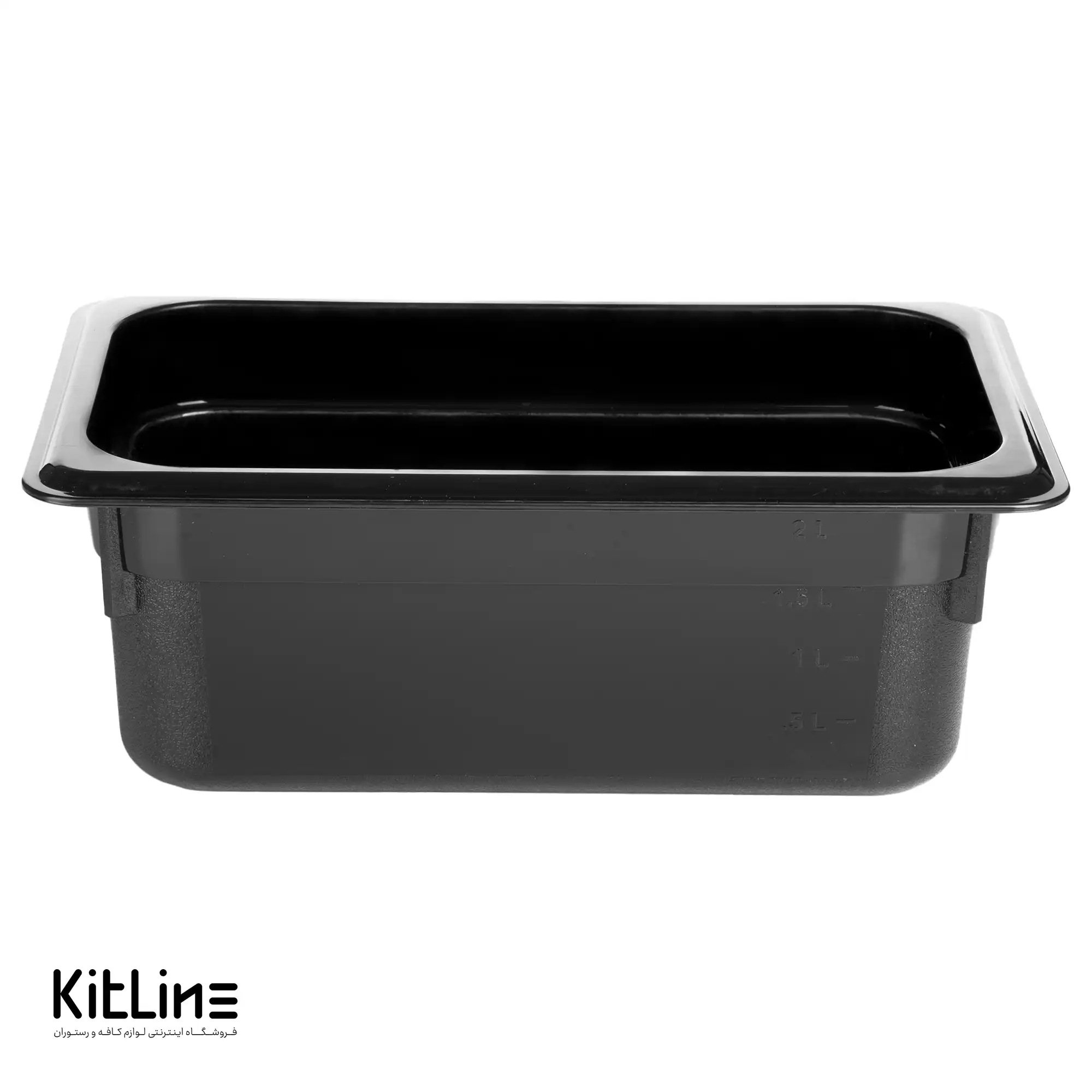 بن ماری ۱/۴ پلی کربنات عمق ۱۰ مشکی به همراه در - تصویر 3