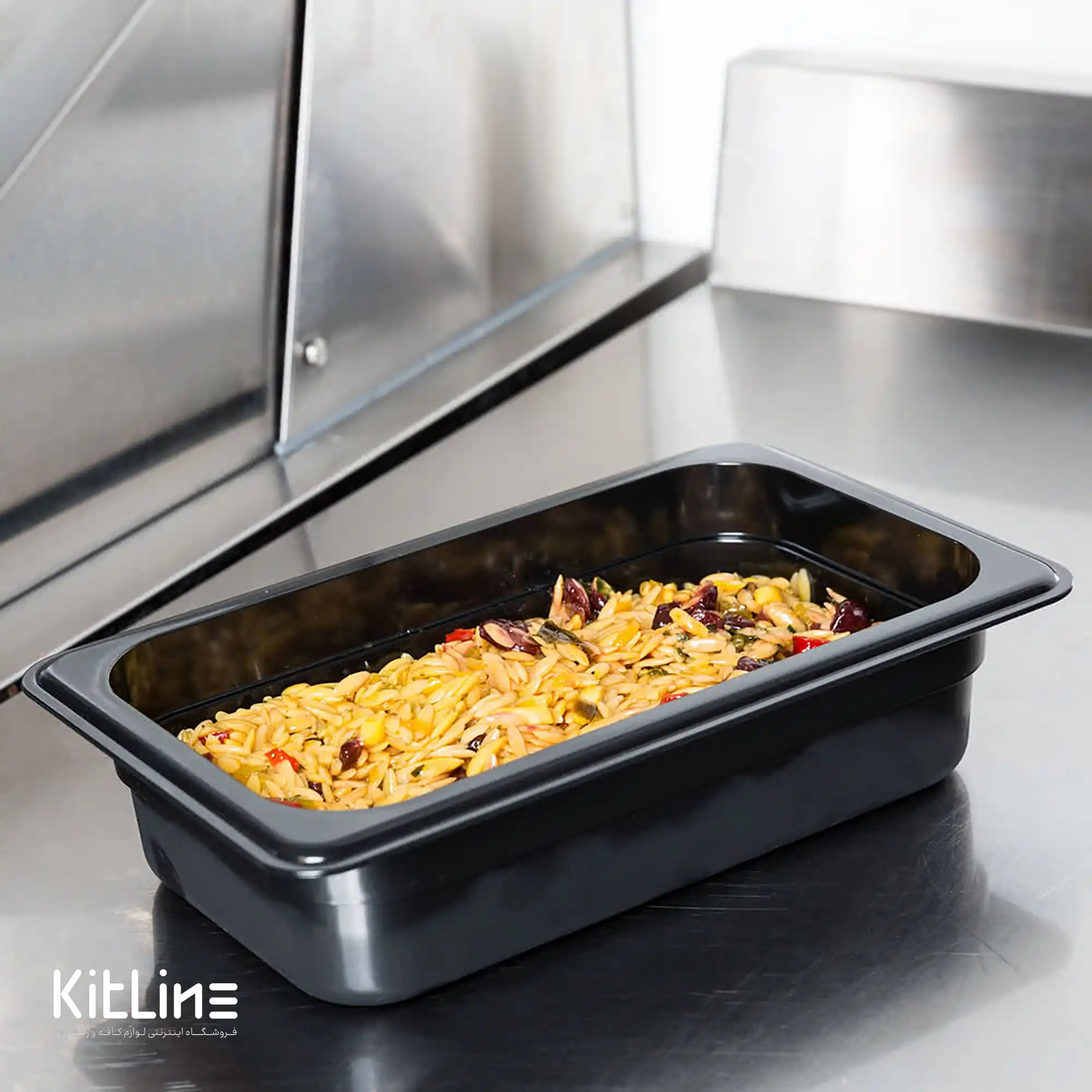 بن ماری ۱/۴ پلی کربنات عمق ۶/۵ مشکی به همراه در - تصویر 4