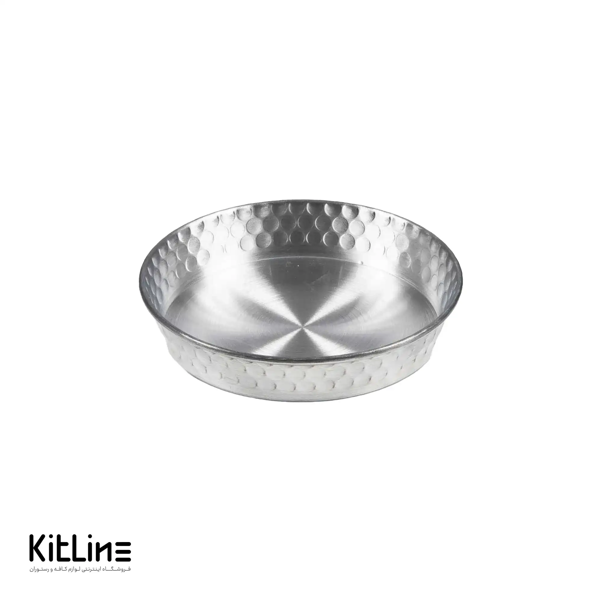 تابه آلومینیومی چکشی بدون دسته ۱۶ سانتیمتری