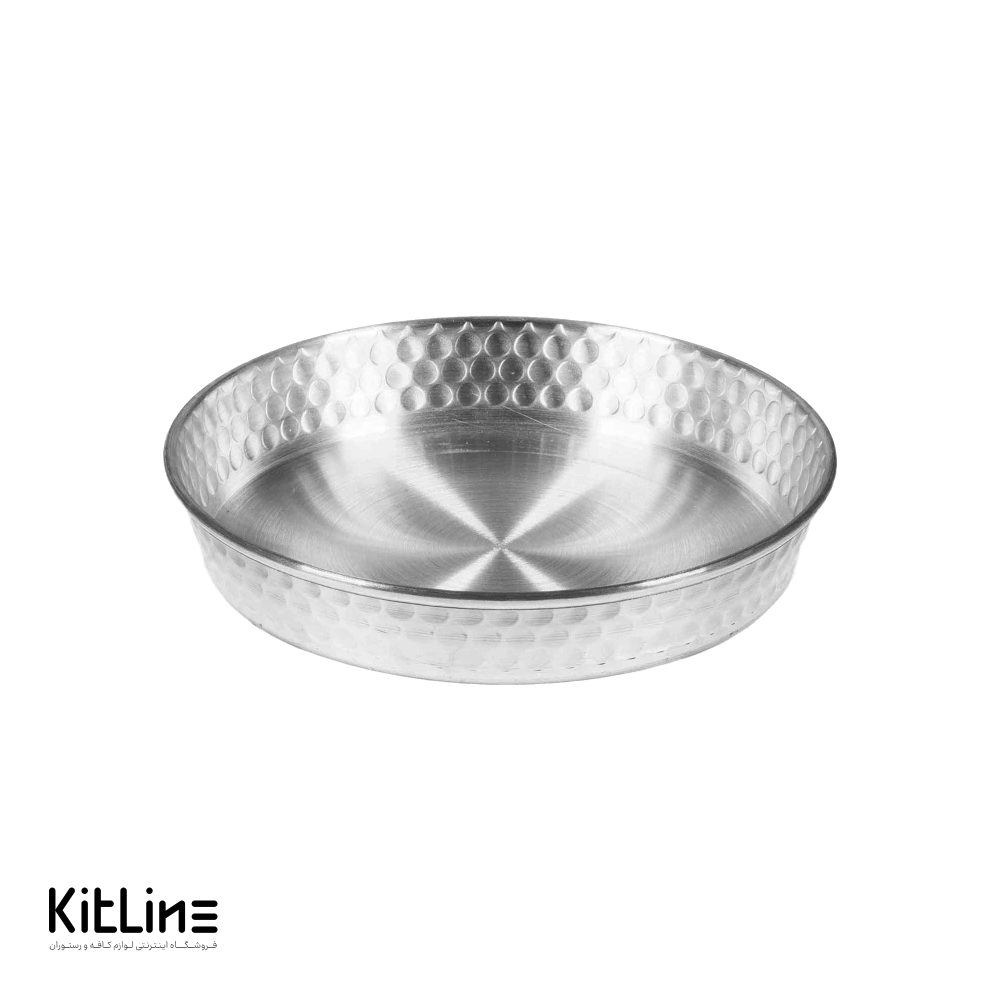 تابه آلومینیومی چکشی بدون دسته ۲۱ سانتیمتری