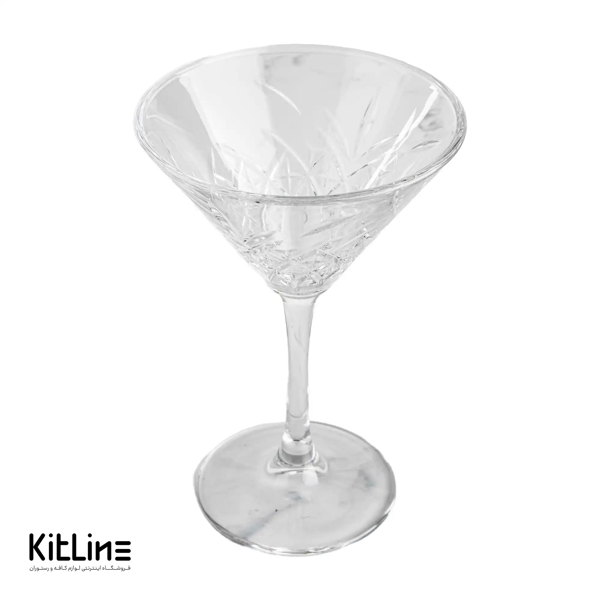 جام شیشه ای ۲۳۰ میلی‌لیتری پاشاباغچه مدل تایملس (ست ۴ عددی)