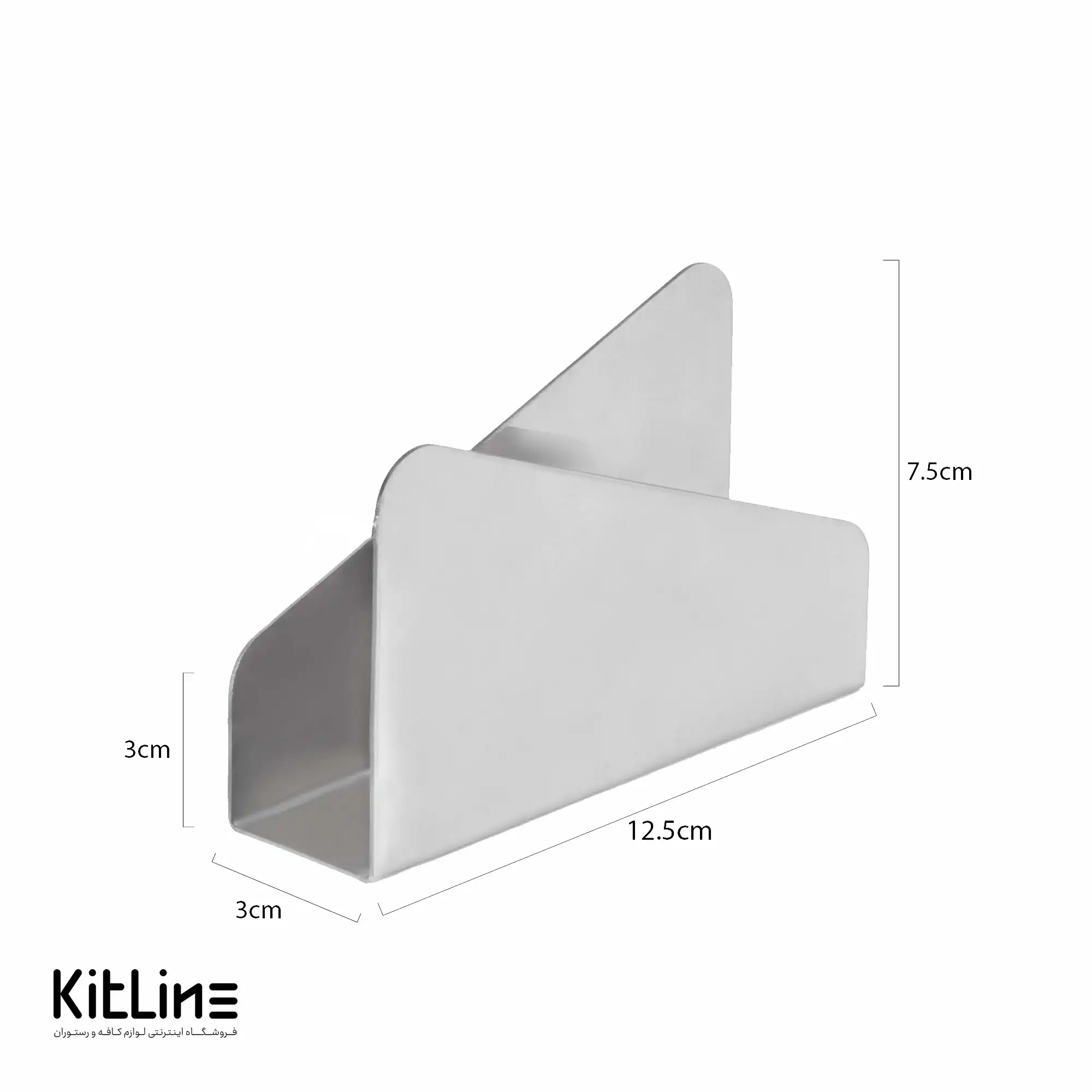 جای دستمال کاغذی استیل کیچن تک - تصویر 3
