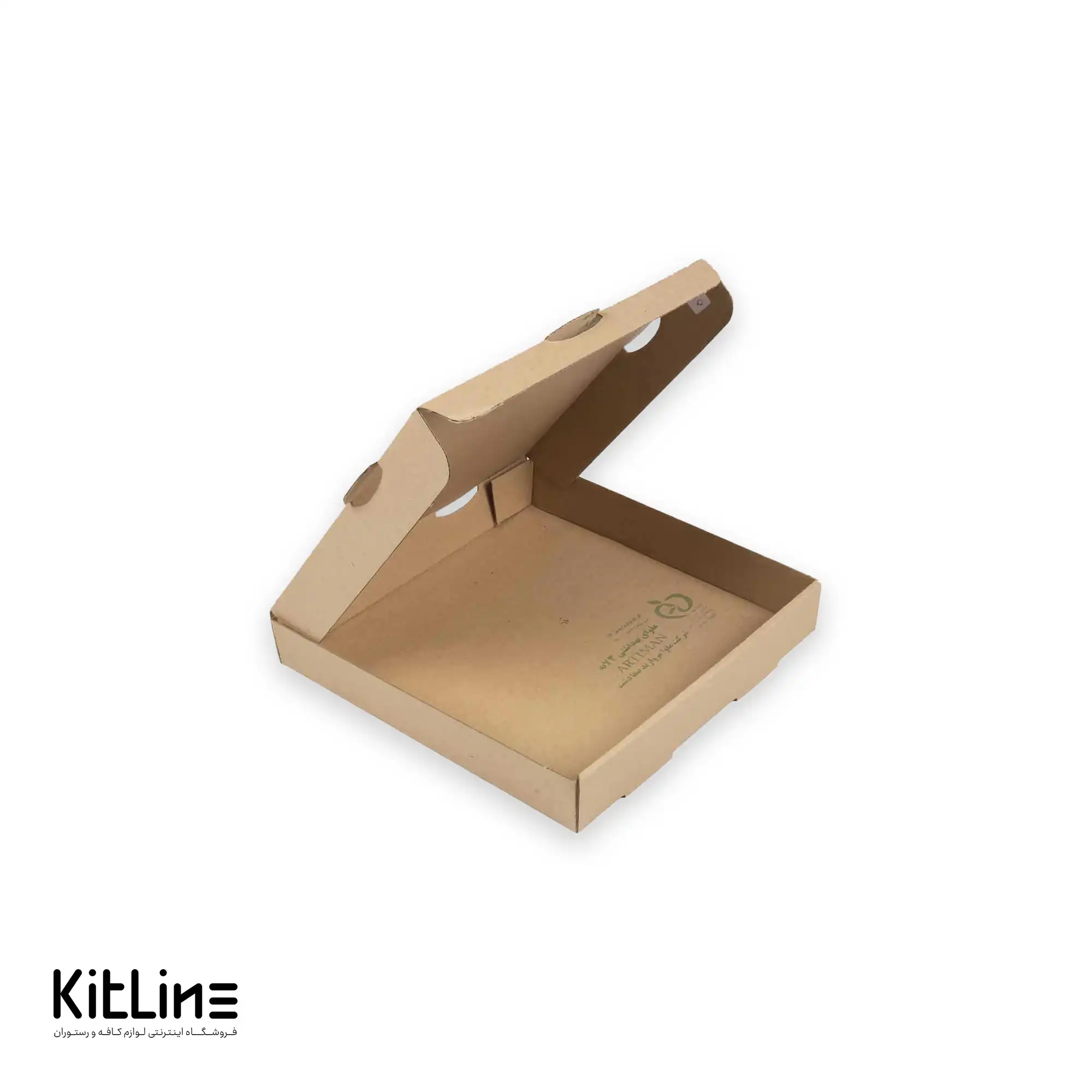 جعبه پیتزا کاغذی ایفلوت ۲۴ سانتیمتری (کارتن ۱۰۰ عددی) - تصویر 3