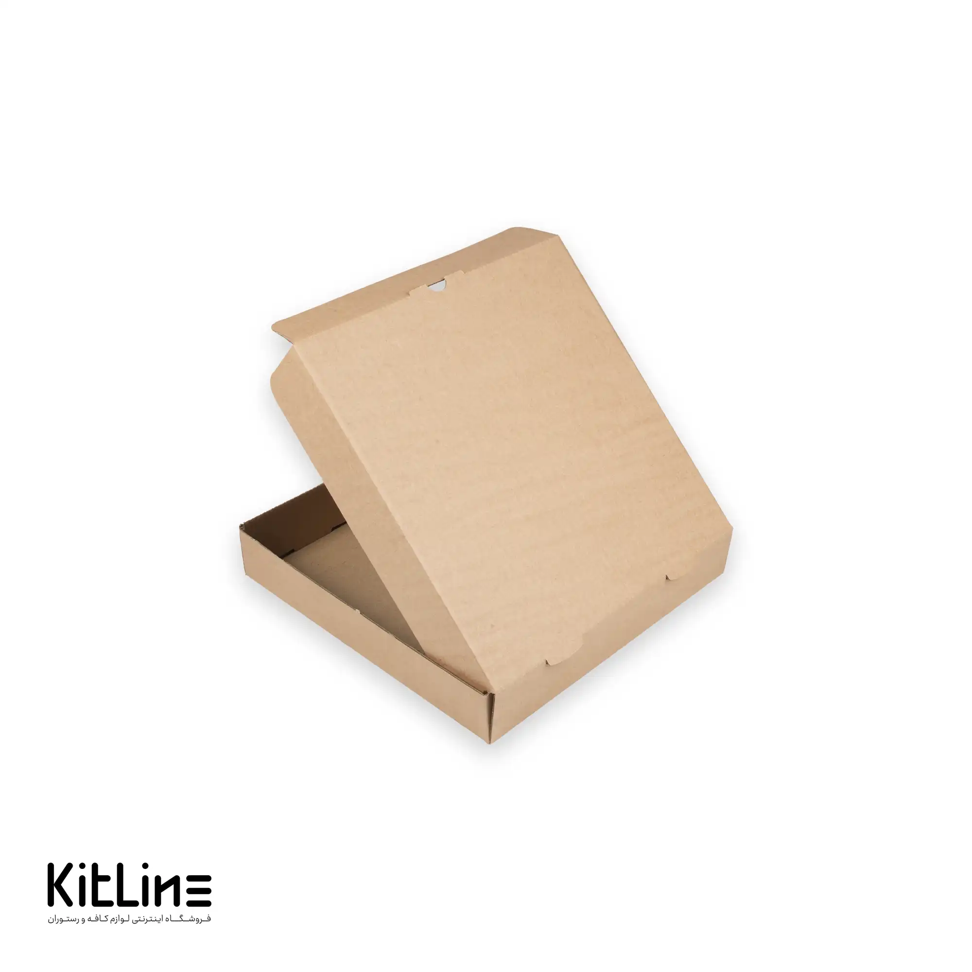 جعبه پیتزا کاغذی ایفلوت ۲۴ سانتیمتری (کارتن ۱۰۰ عددی) - تصویر 4