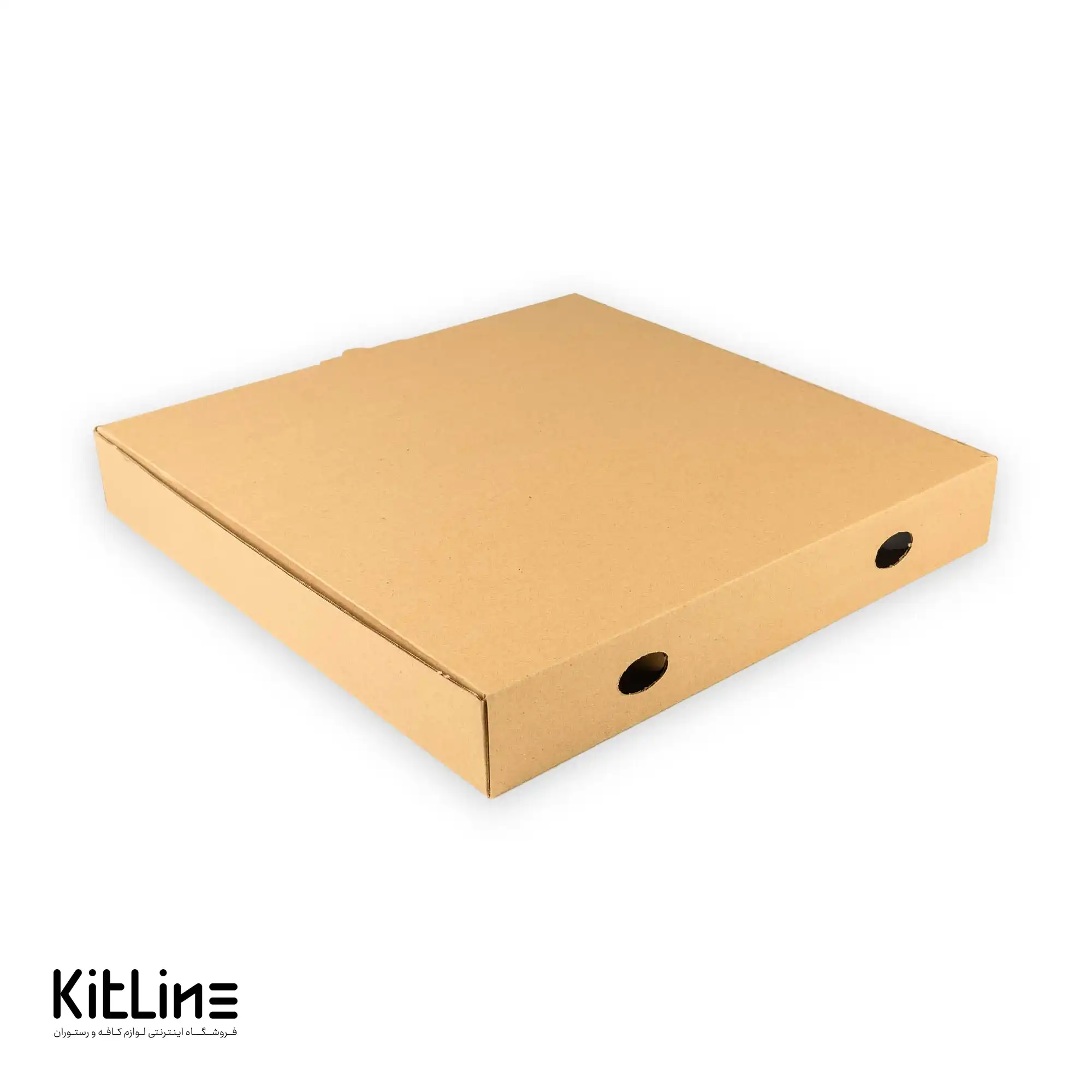 جعبه پیتزا کاغذی ایفلوت ۳۲ سانتیمتری (کارتن ۱۰۰ عددی) - تصویر 2