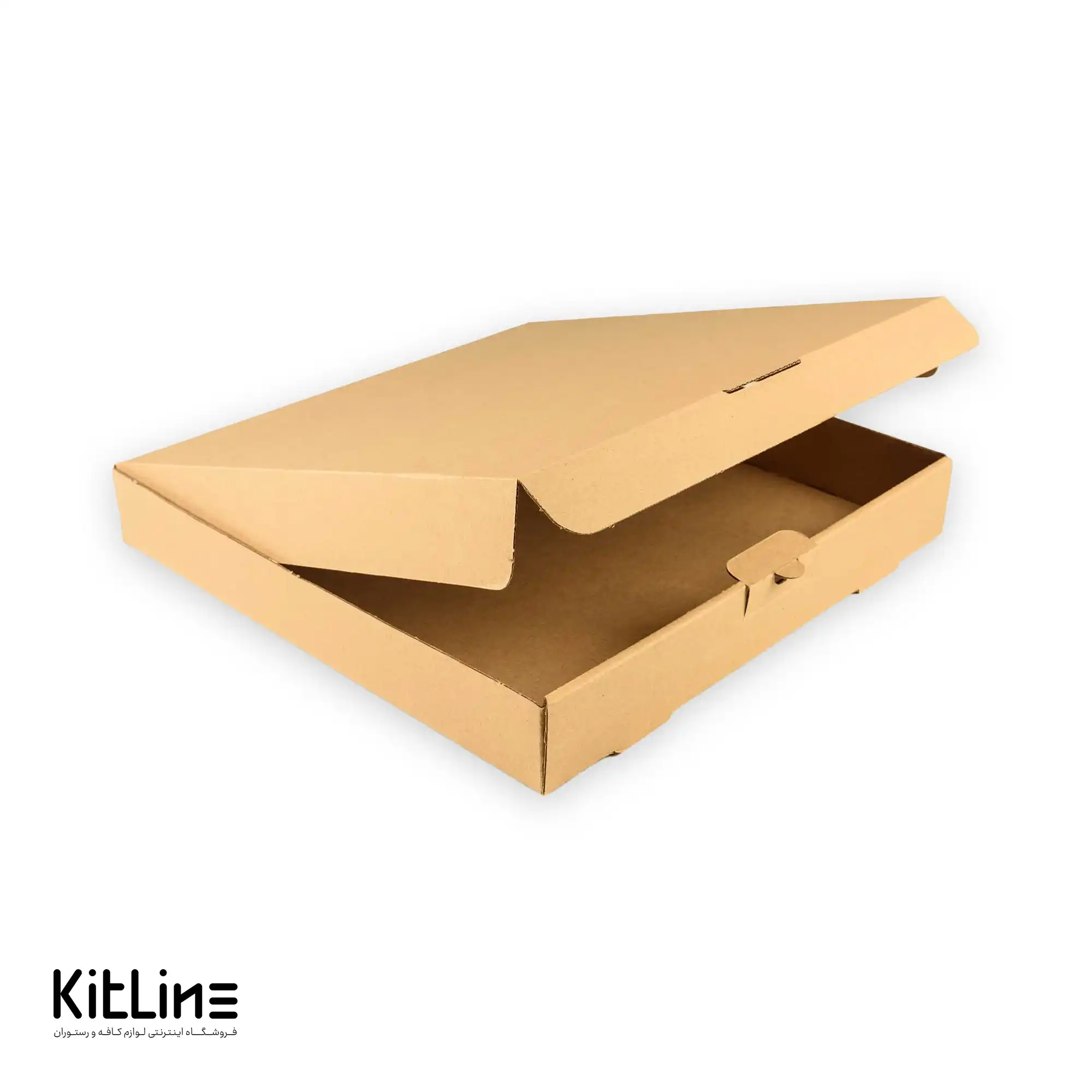 جعبه پیتزا کاغذی ایفلوت ۳۲ سانتیمتری (کارتن ۱۰۰ عددی) - تصویر 4