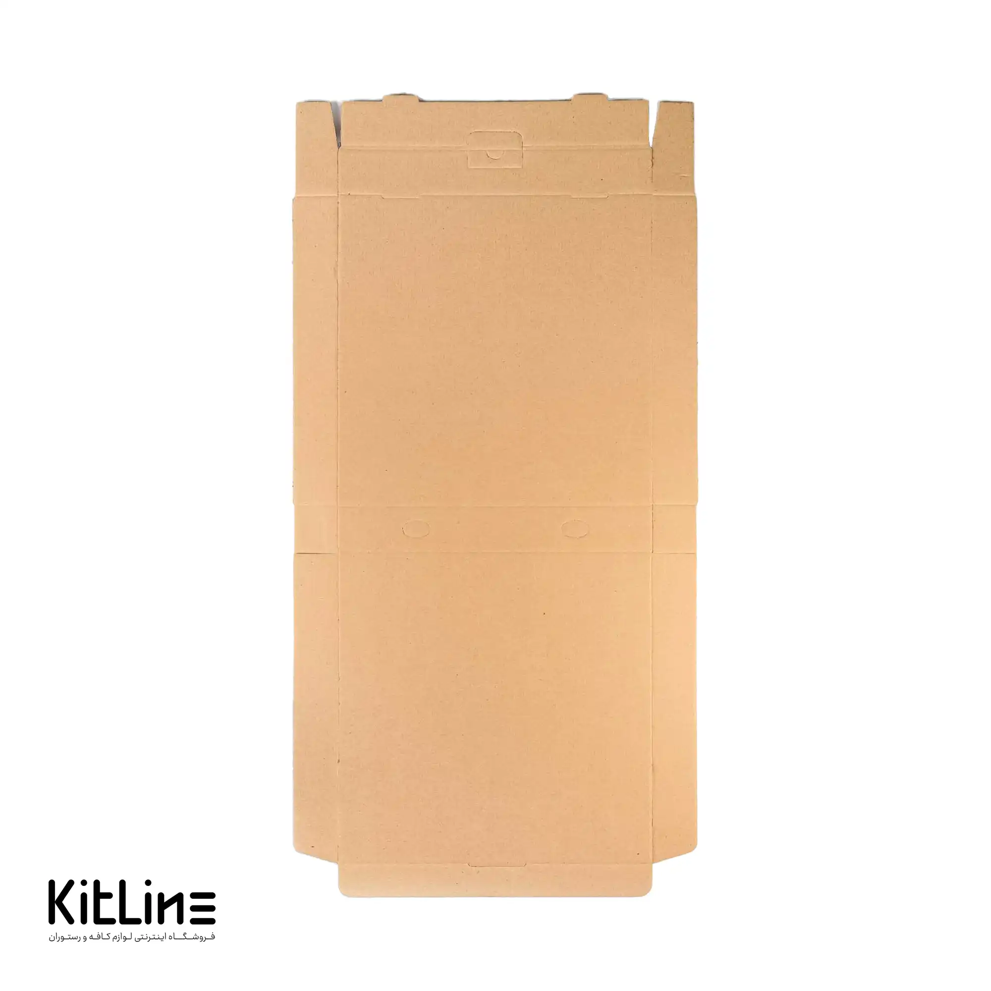 جعبه پیتزا کاغذی ایفلوت ۳۴ سانتیمتری (کارتن ۱۰۰ عددی) - تصویر 3