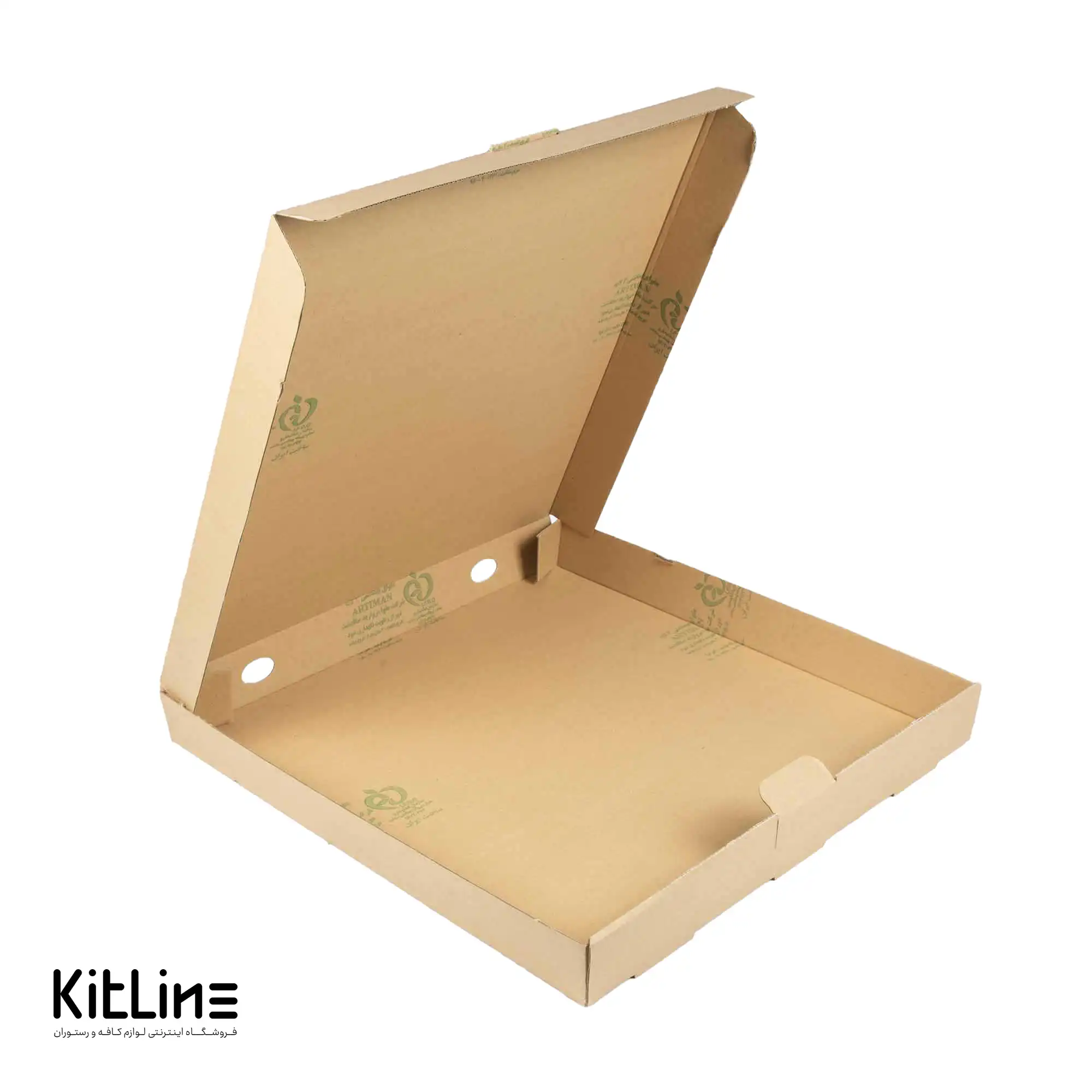 جعبه پیتزا کاغذی ایفلوت ۴۰ سانتیمتری (کارتن ۱۰۰ عددی) - تصویر 3