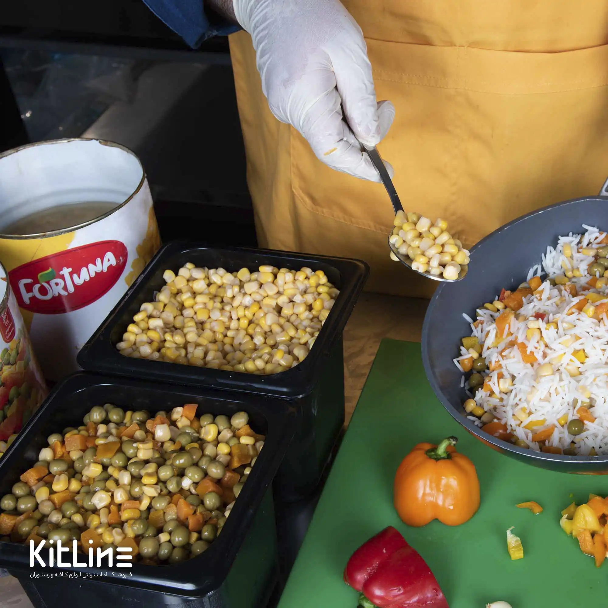 کنسرو ذرت شیرین فورتونا ۲/۵ کیلوگرمی - تصویر 6