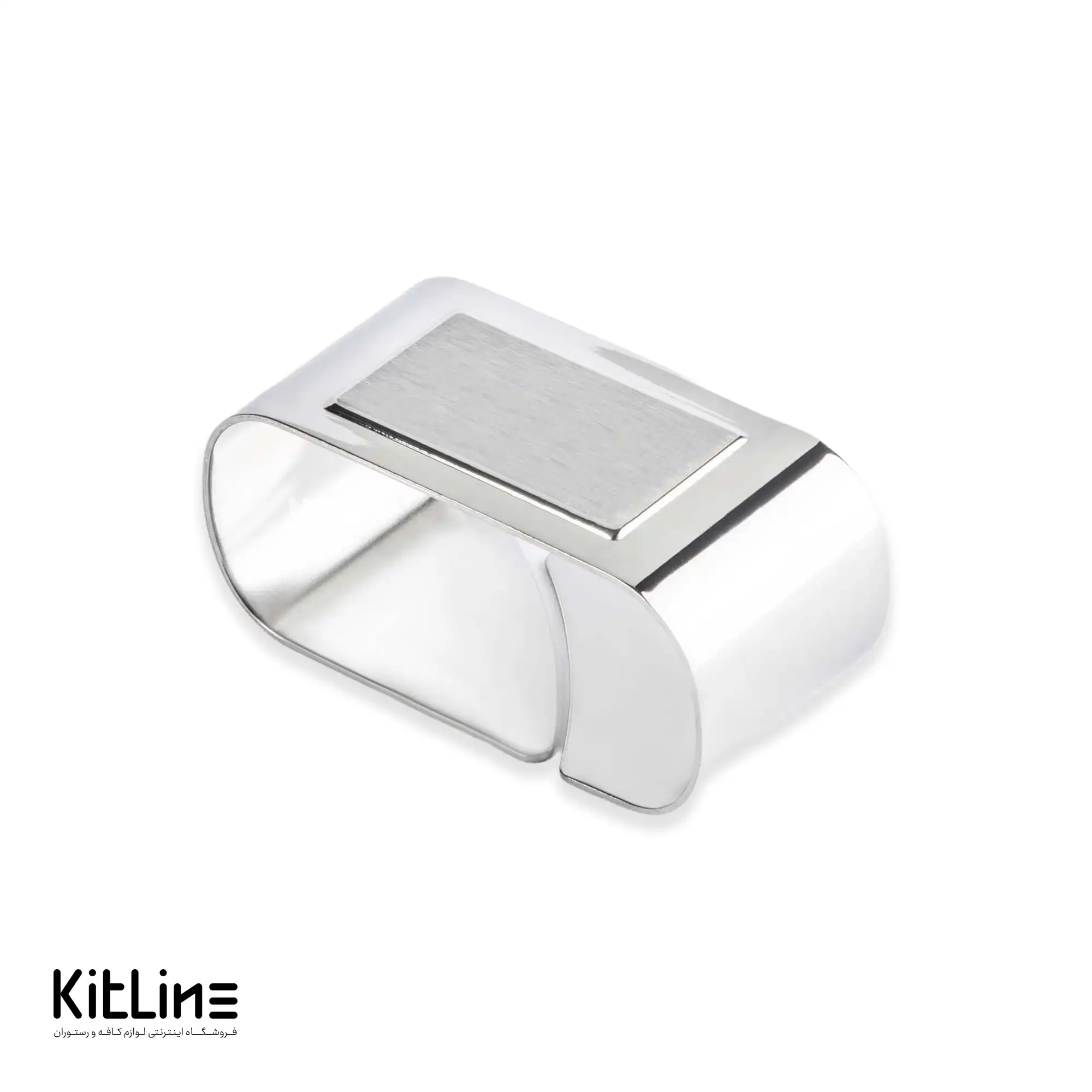 حلقه دستمال سفره استیل ۶ سانتیمتری ترامونتینا - تصویر 2