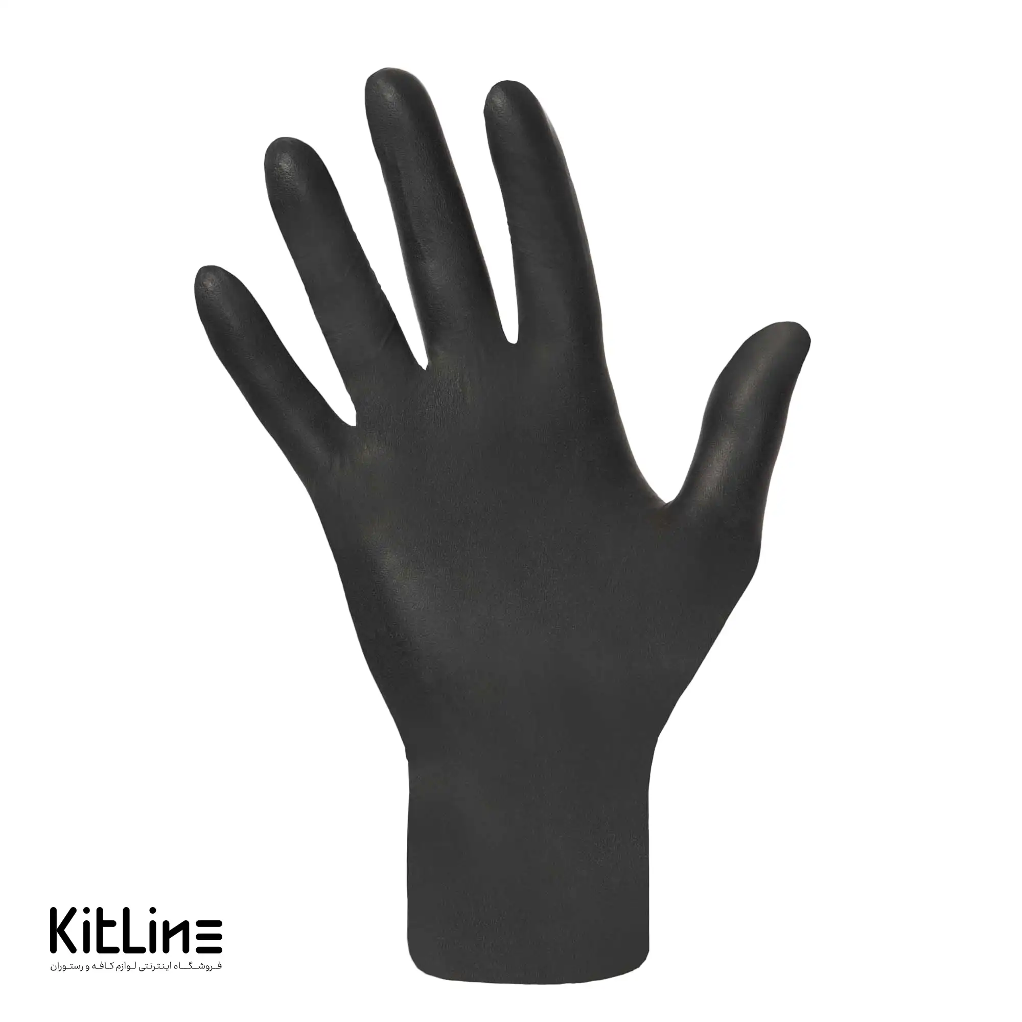 دستکش یکبار مصرف نیتریل سایز مدیوم مشکی (جعبه ۱۰۰ عددی) - تصویر 3
