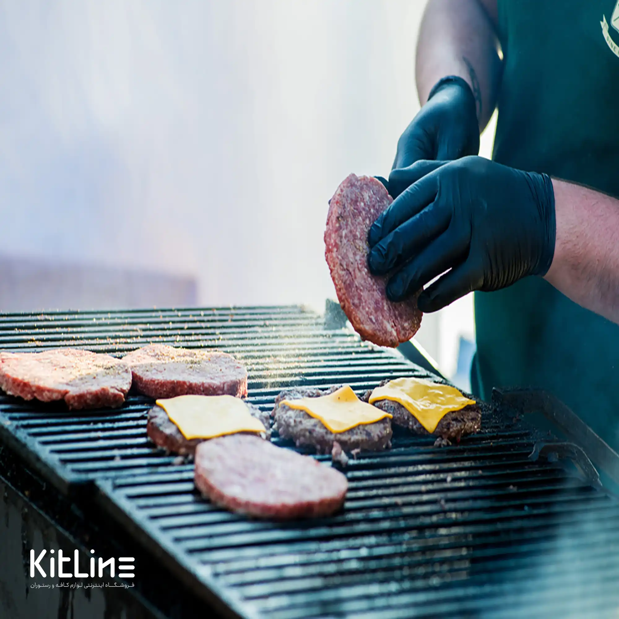 دستکش یکبار مصرف نیتریل سایز مدیوم مشکی (جعبه ۱۰۰ عددی) - تصویر 5