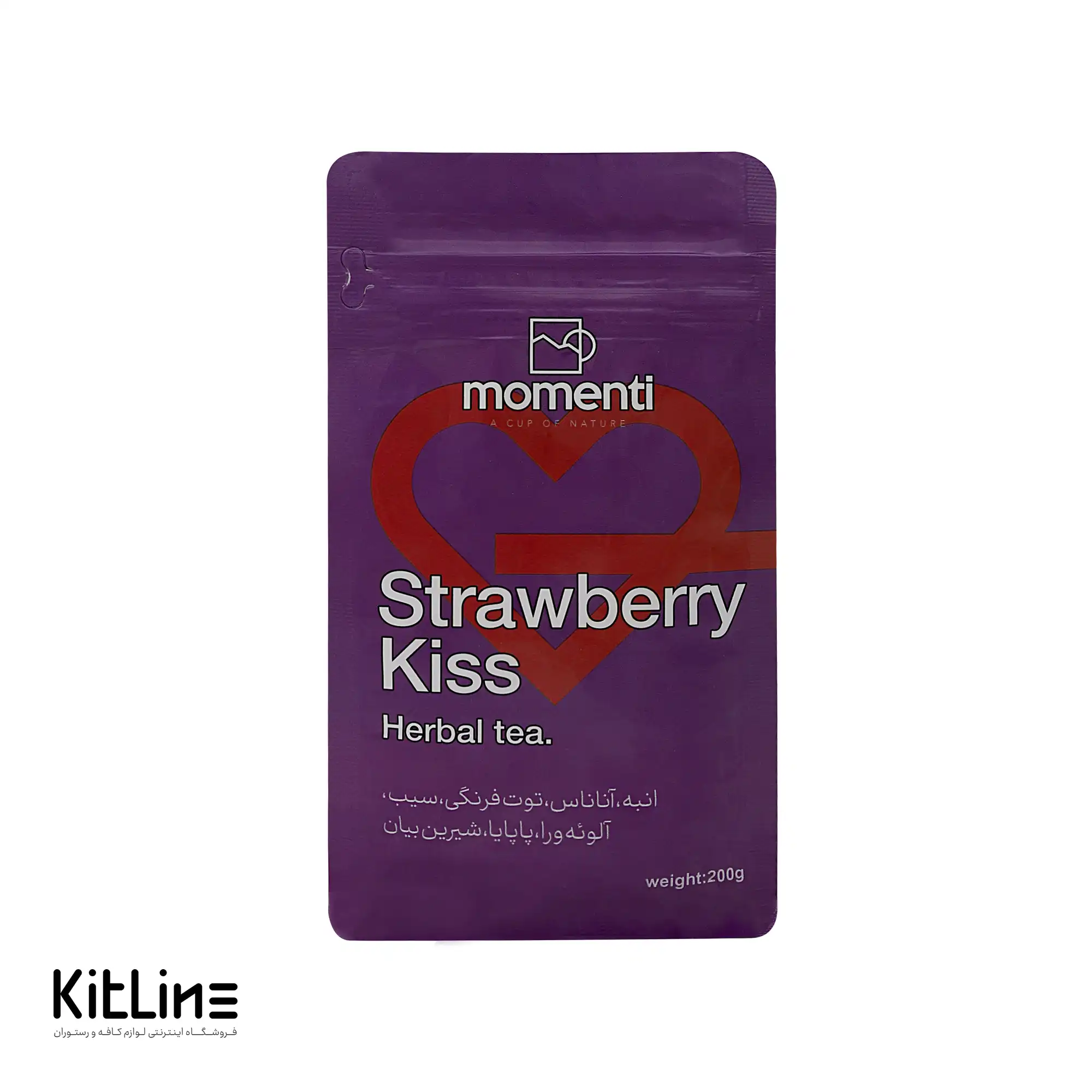 دمنوش استرابری کیس مومنتی ۲۵۰ گرمی - تصویر 3
