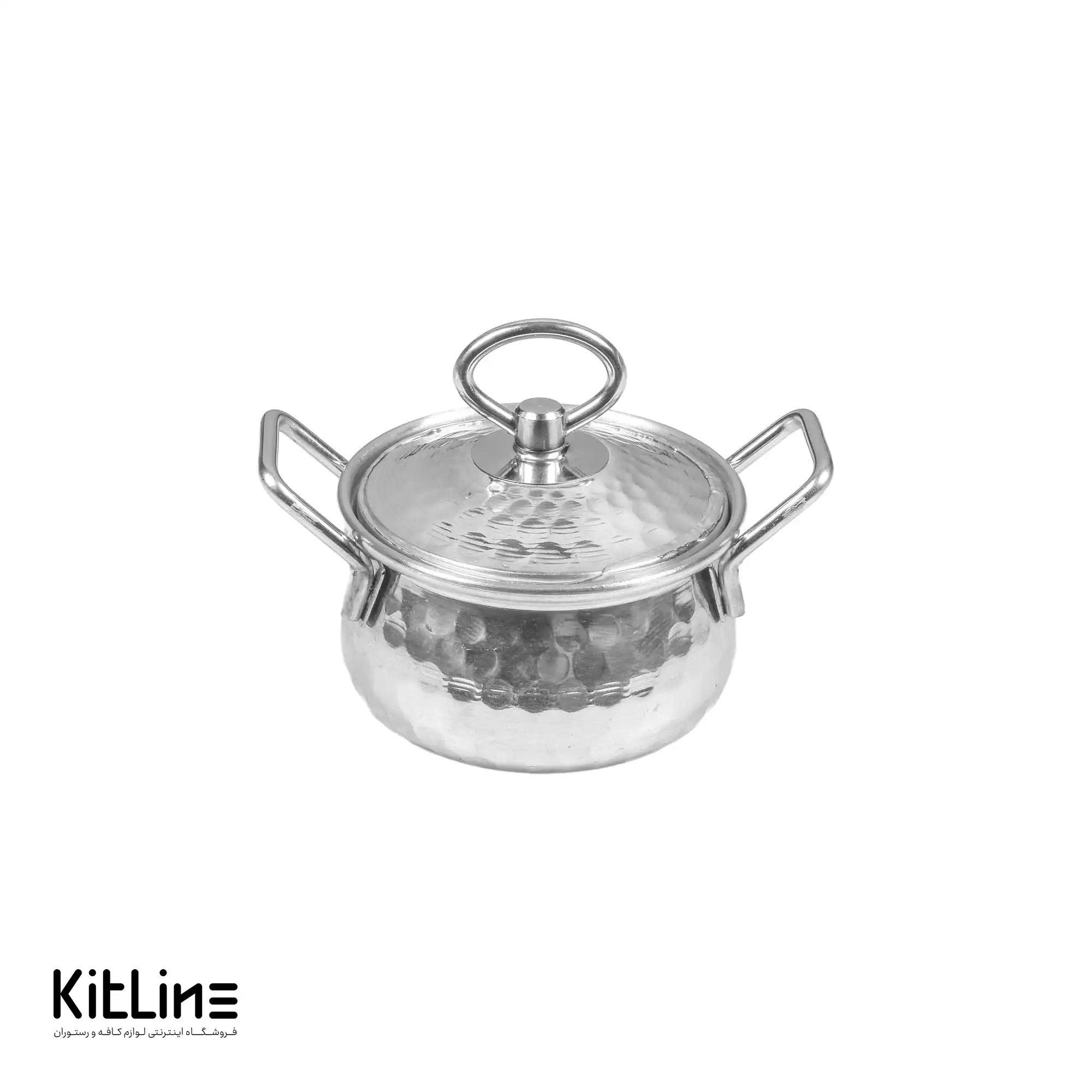 دیگچه آلومینیومی چکشی ۵۰۰ میلی‌لیتری