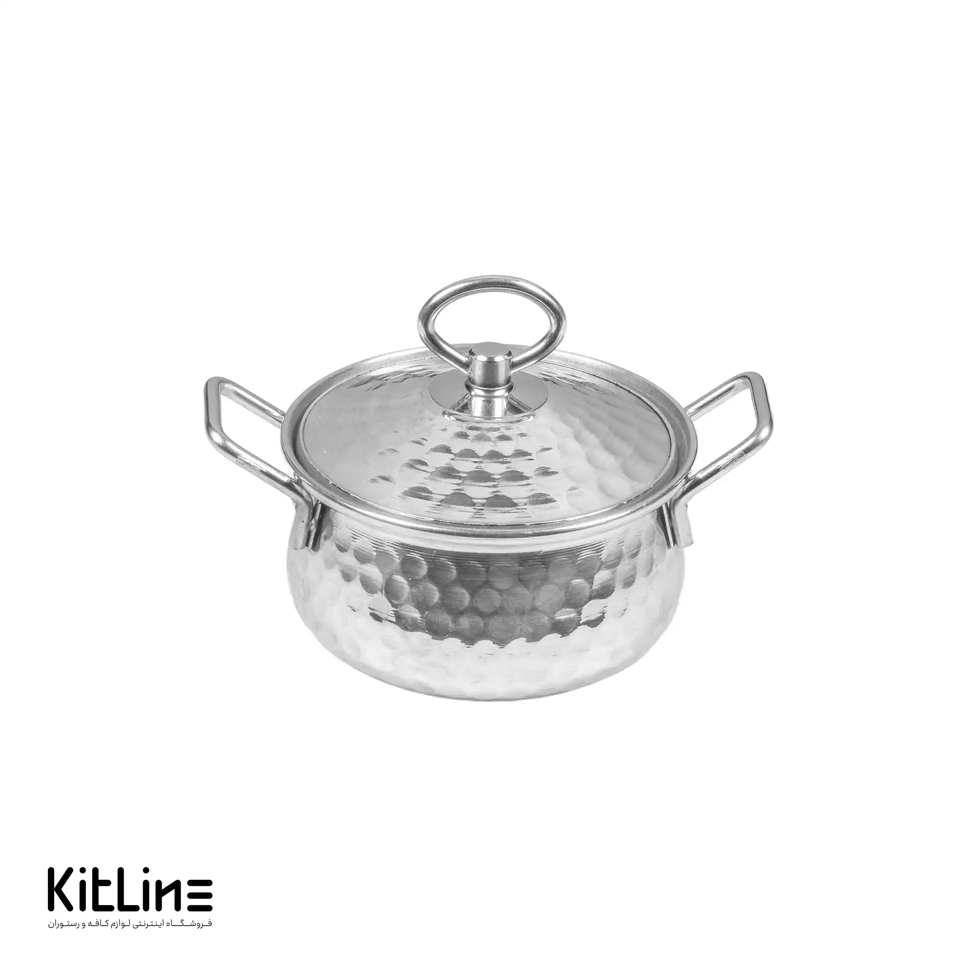 دیگچه آلومینیومی چکشی ۹۰۰ میلی‌لیتری