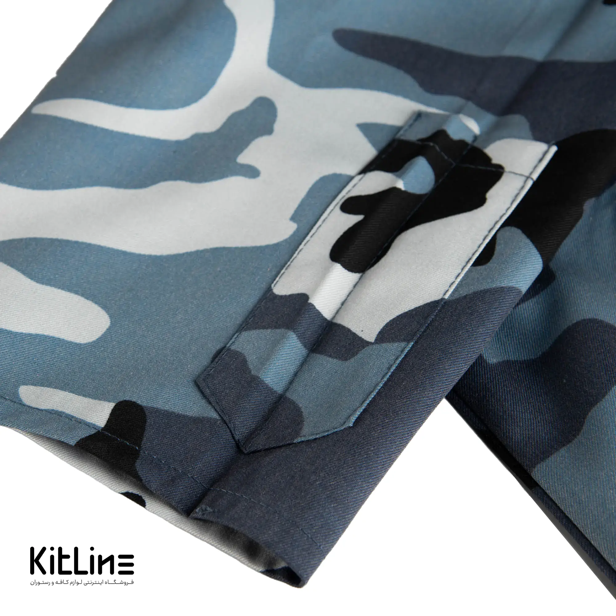 روپوش آستین کوتاه زیپی کماندویی طوسی سارا فرم - تصویر 4