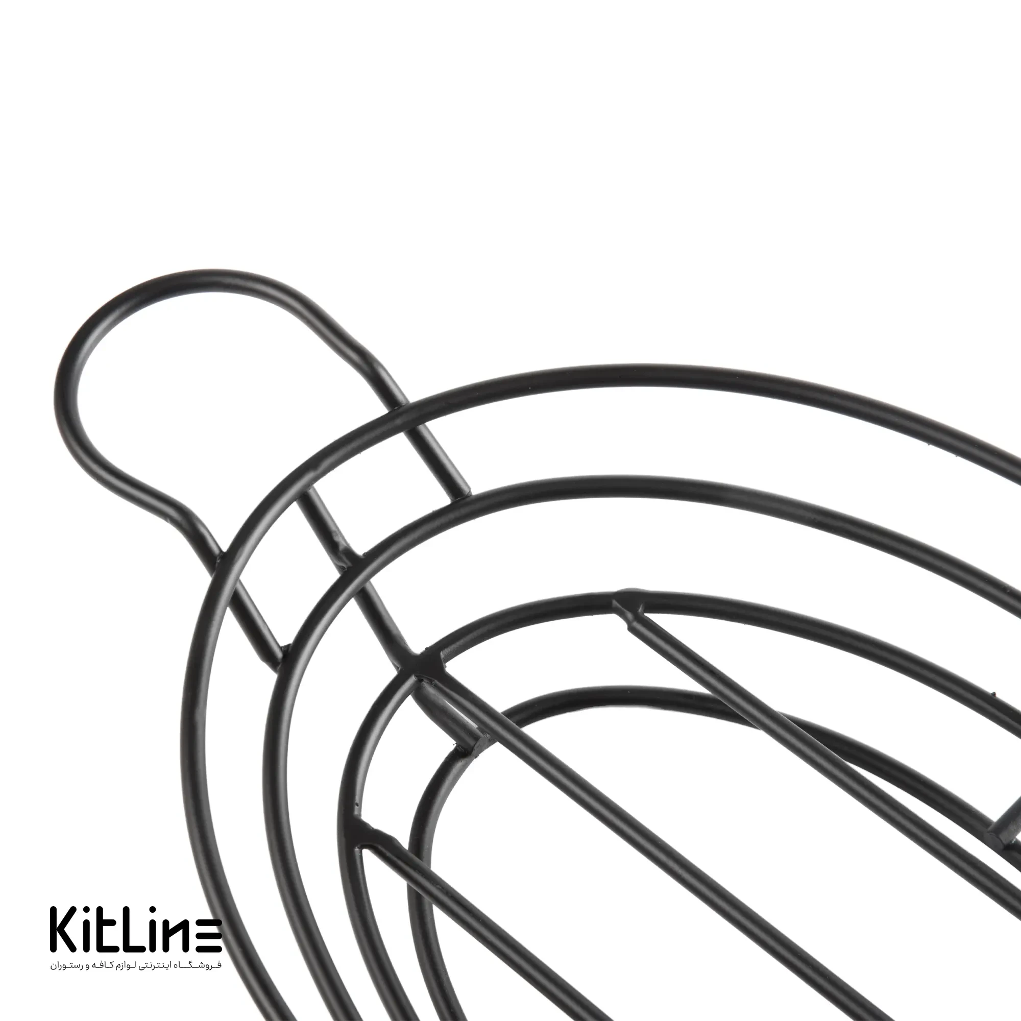 سبد سرو بیضی ۸×۲۰×۴۰ سانتیمتری فلزی با جای سس کاپ کیچن تک - تصویر 2