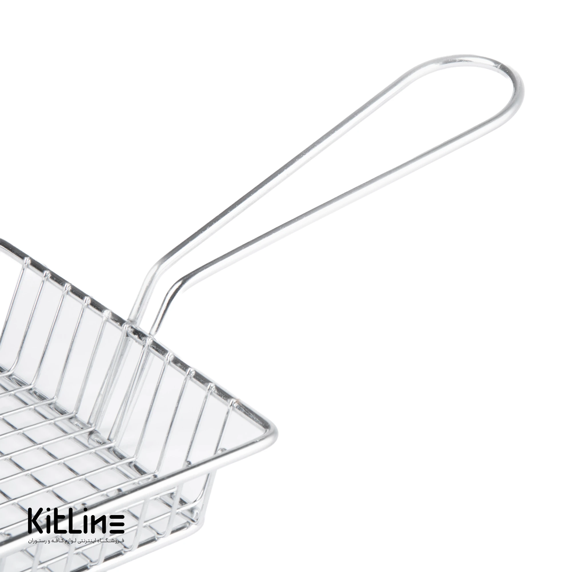 سبد سرو مربعی ۳.۵×۱۵×۱۵ سانتیمتری استیل کروم کیچن تک - تصویر 6