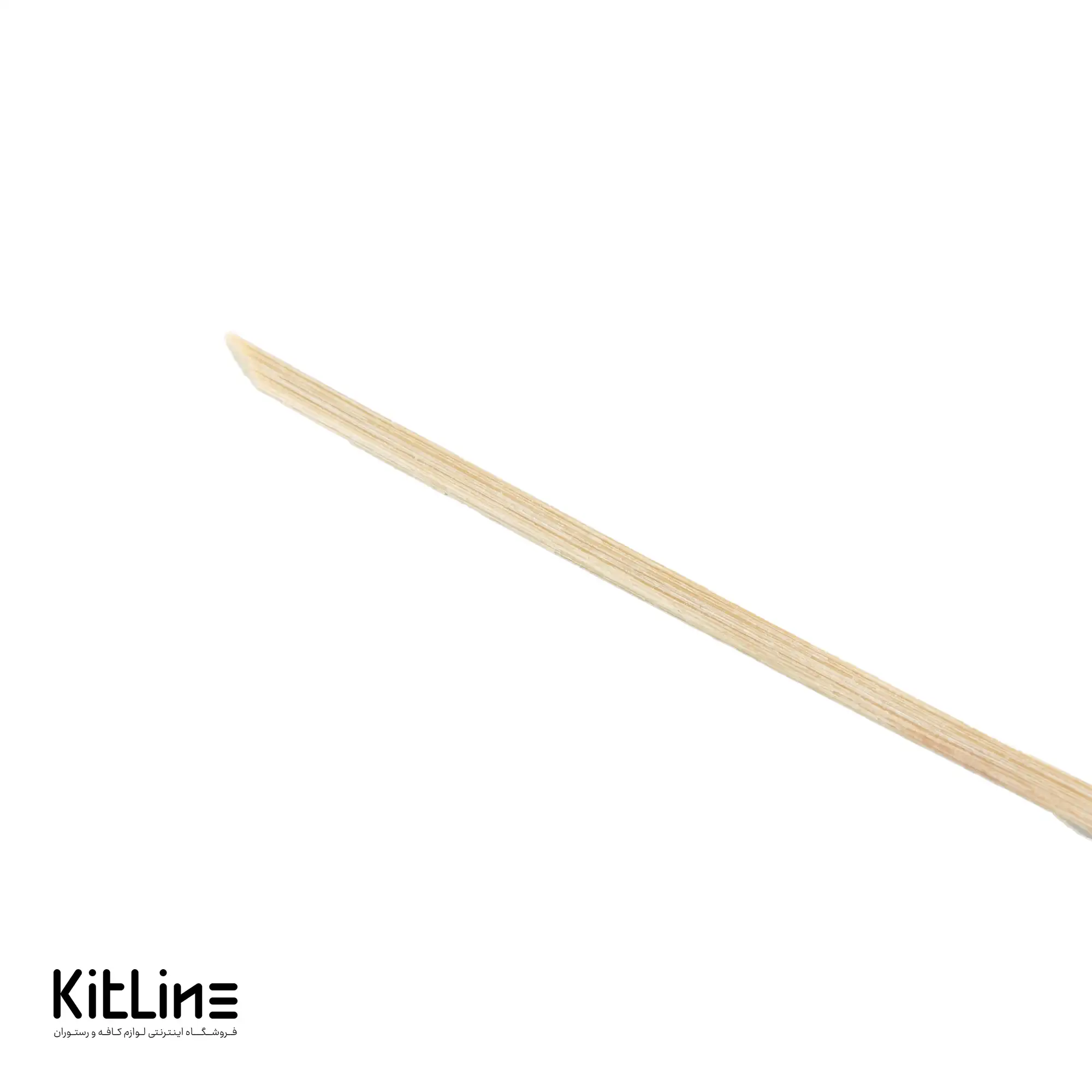 سیخ چوبی گارنیش گره دار بامبو ۱۲ سانتیمتری (بسته ۲۰ عددی) - تصویر 3