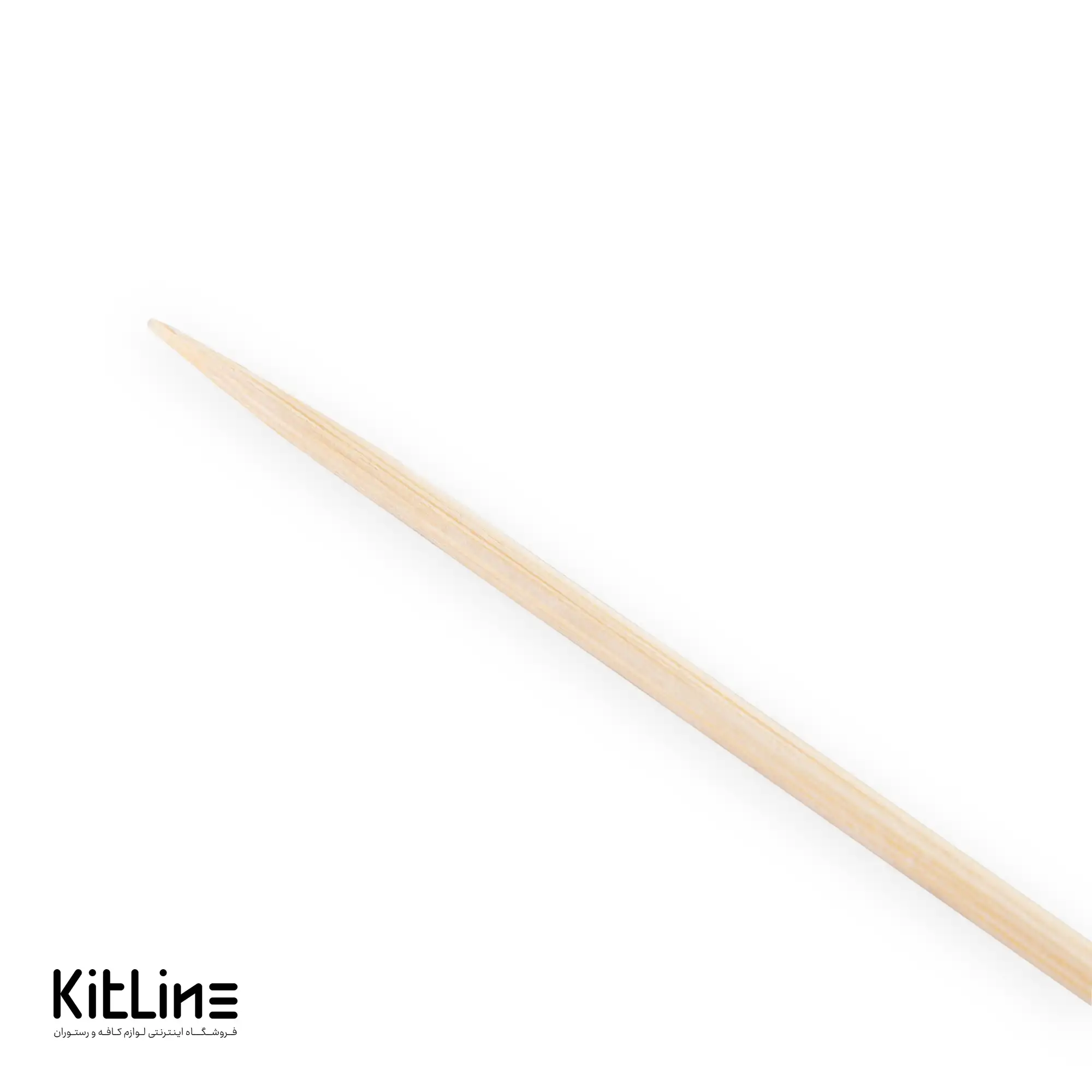 سیخ چوبی ۲۵ سانتیمتری (بسته ۵۰ عددی) - تصویر 3