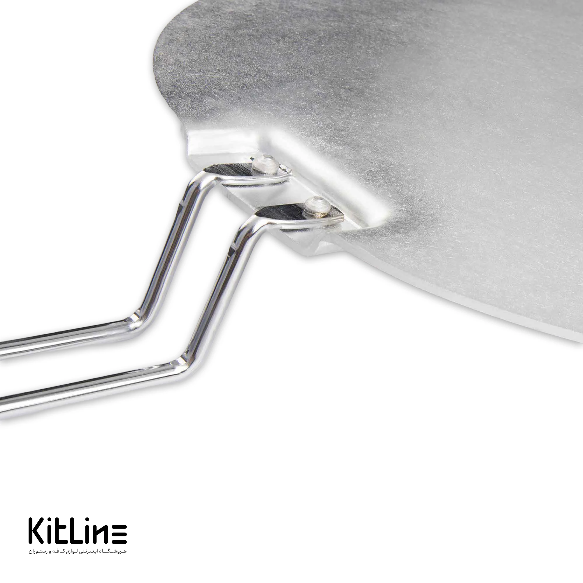 سینی آلومینیومی ۳۲ سانتیمتری محدب دسته دار - تصویر 3