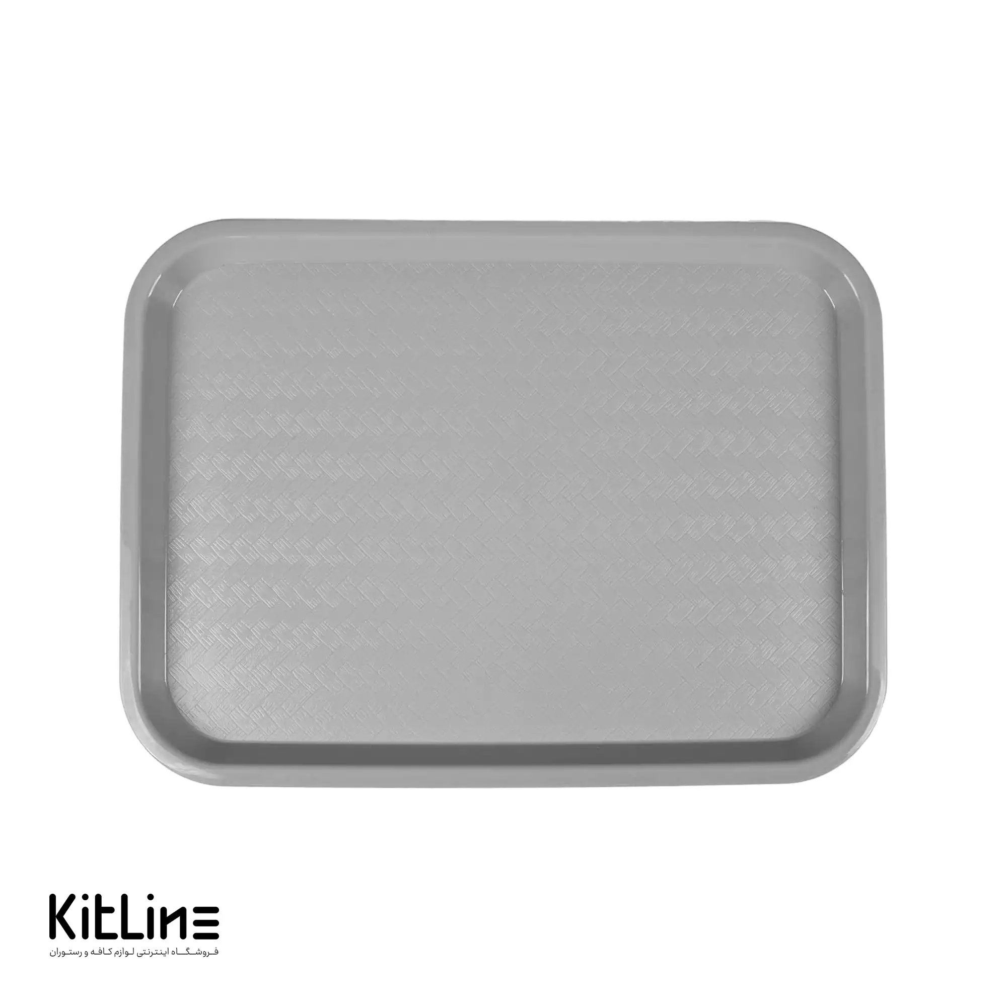 سینی پلی پروپیلن ۴۰x۳۰ سانتیمتری طوسی کارلایز (Carlise) - تصویر 3