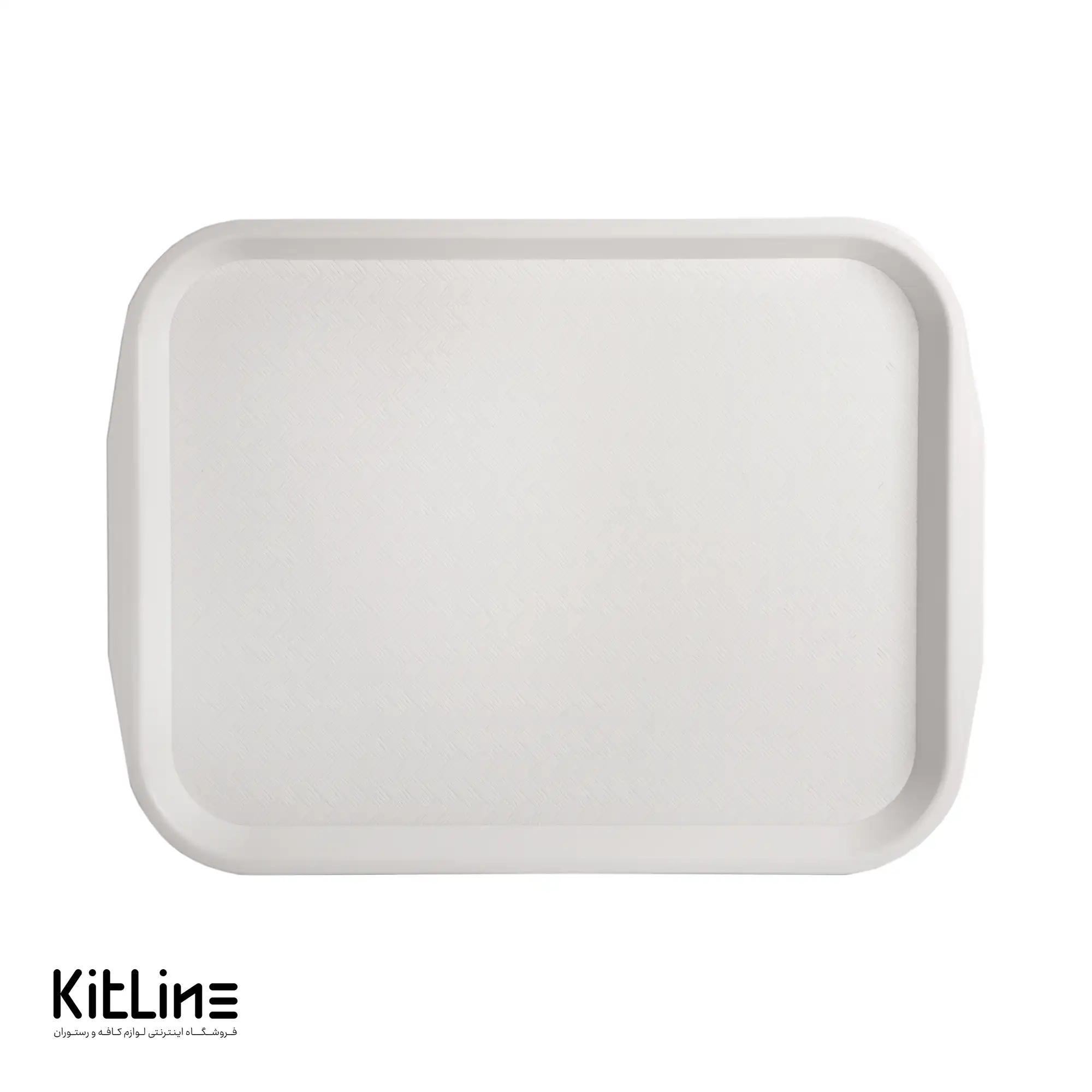 سینی پلی پروپیلن ۴۵x۳۵ سانتیمتری طوسی روشن کیچن تک - تصویر 3