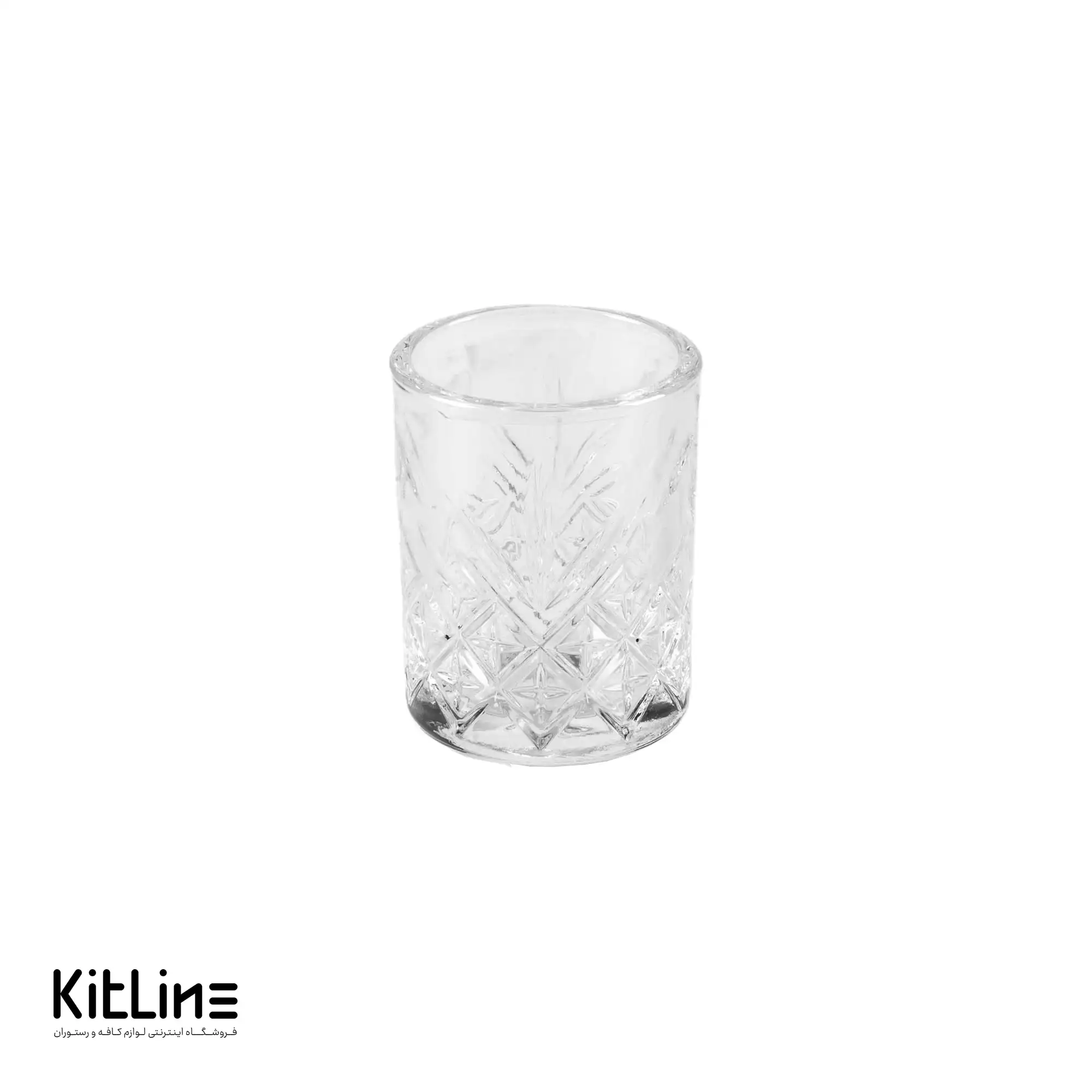 شات شیشه ای ۶۲ میلی‌لیتری پاشاباغچه مدل تایملس (ست ۴ عددی)