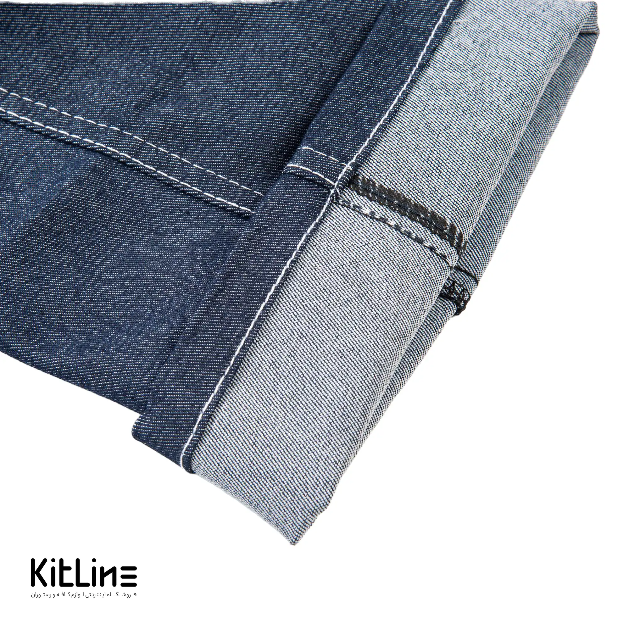 شلوار جین کمر کش آبی پوشاکو - تصویر 6
