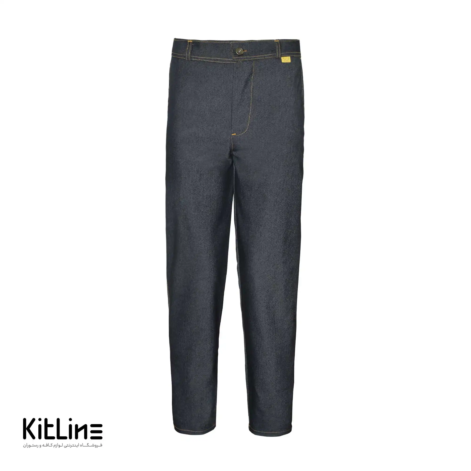شلوار جین کمر کش مشکی پوشاکو
