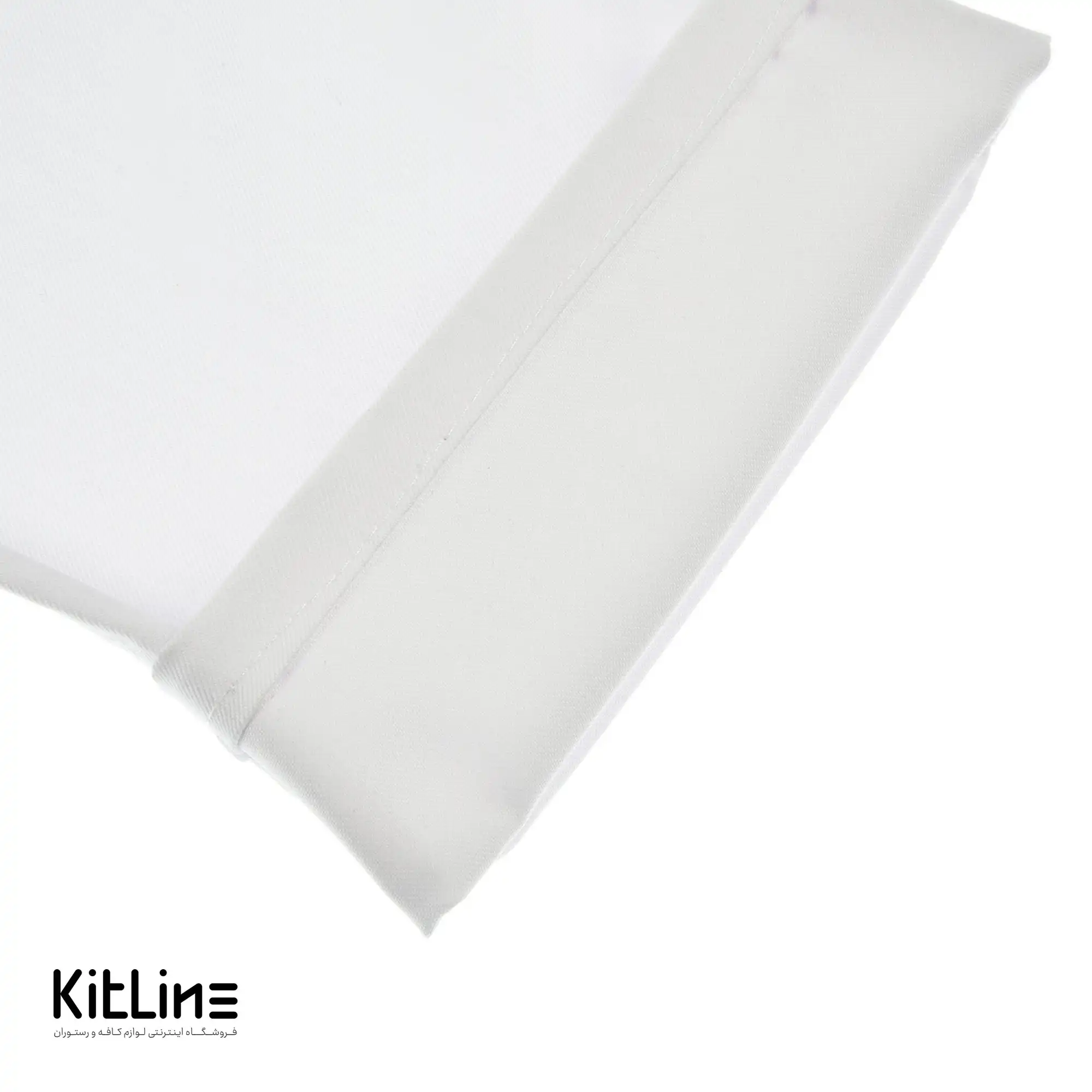 شلوار سفید کمر کش تک فرم - تصویر 5