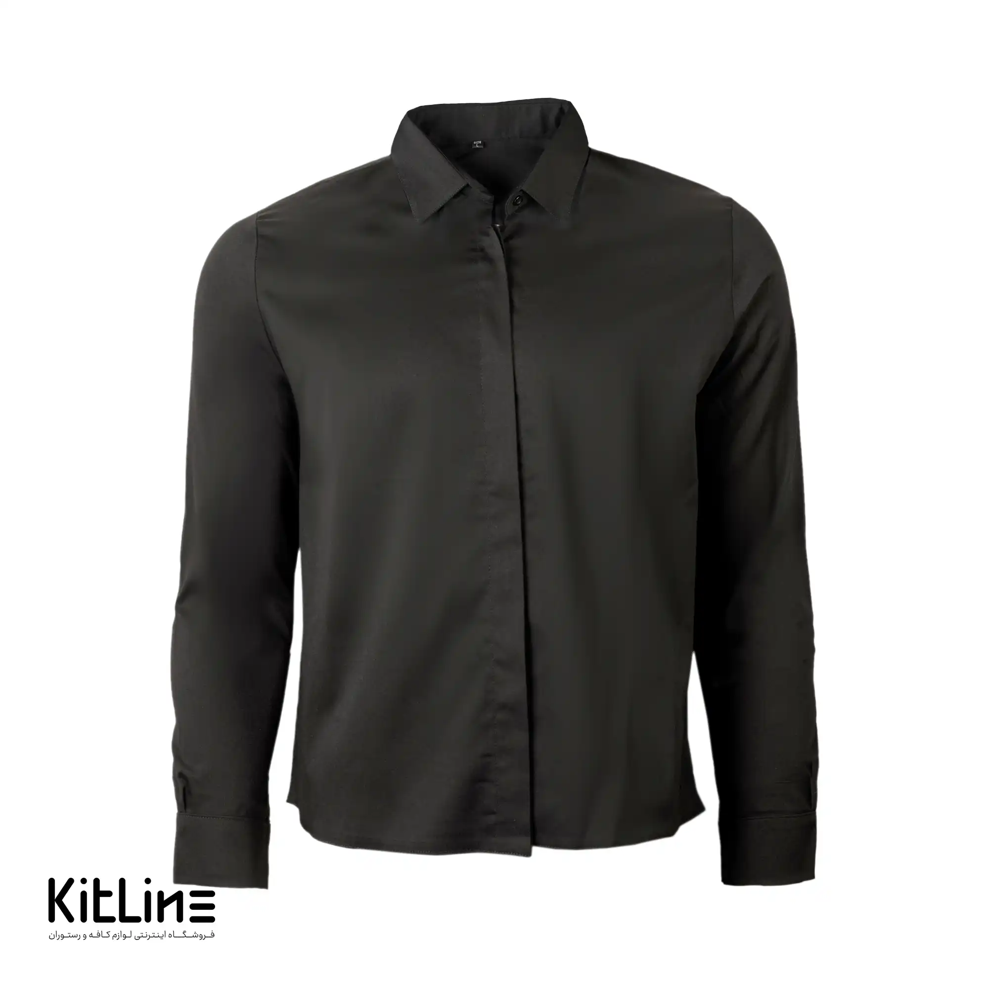 شومیز زنانه مشکی - تصویر 2