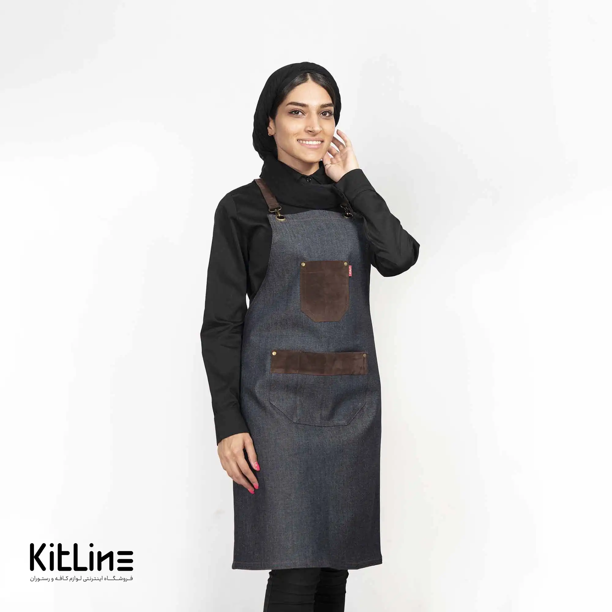 شومیز زنانه مشکی - تصویر 4