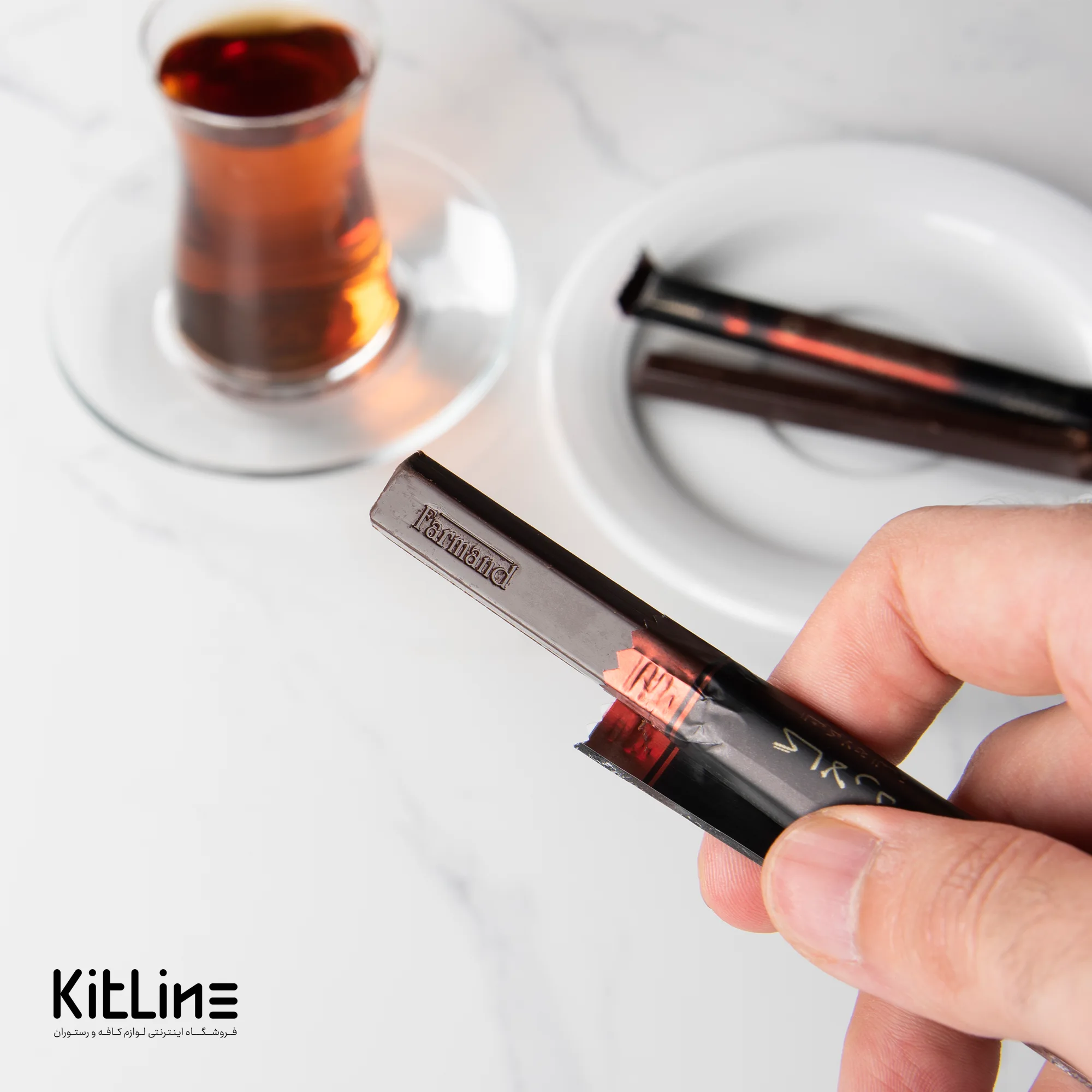 شکلات مدادی تلخ فرمند (بانکه ۳۰ عددی) - تصویر 3