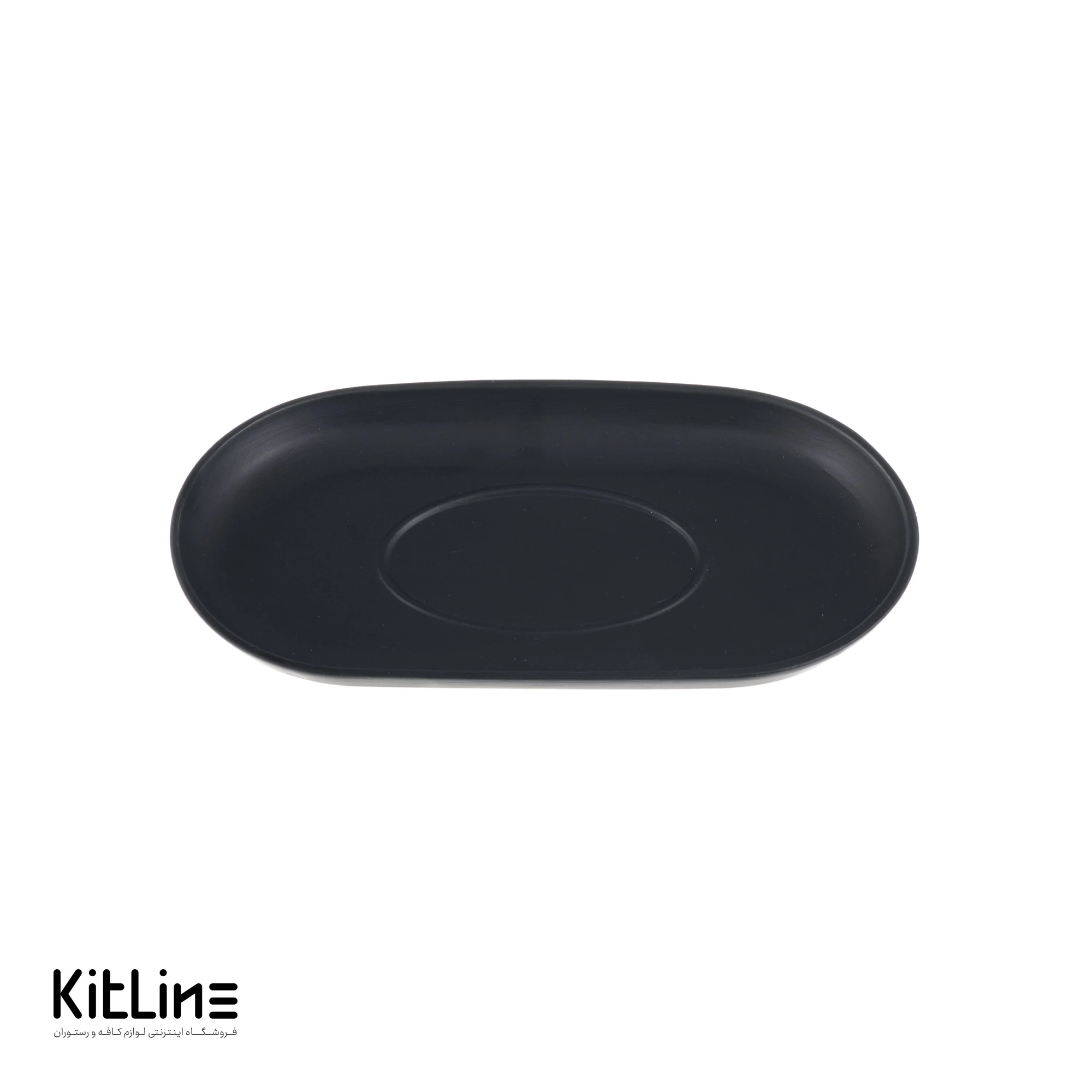 ظرف سرو استون ور ۱۲.۵×۲۲ سانتیمتری مشکی مات سوژیلیت