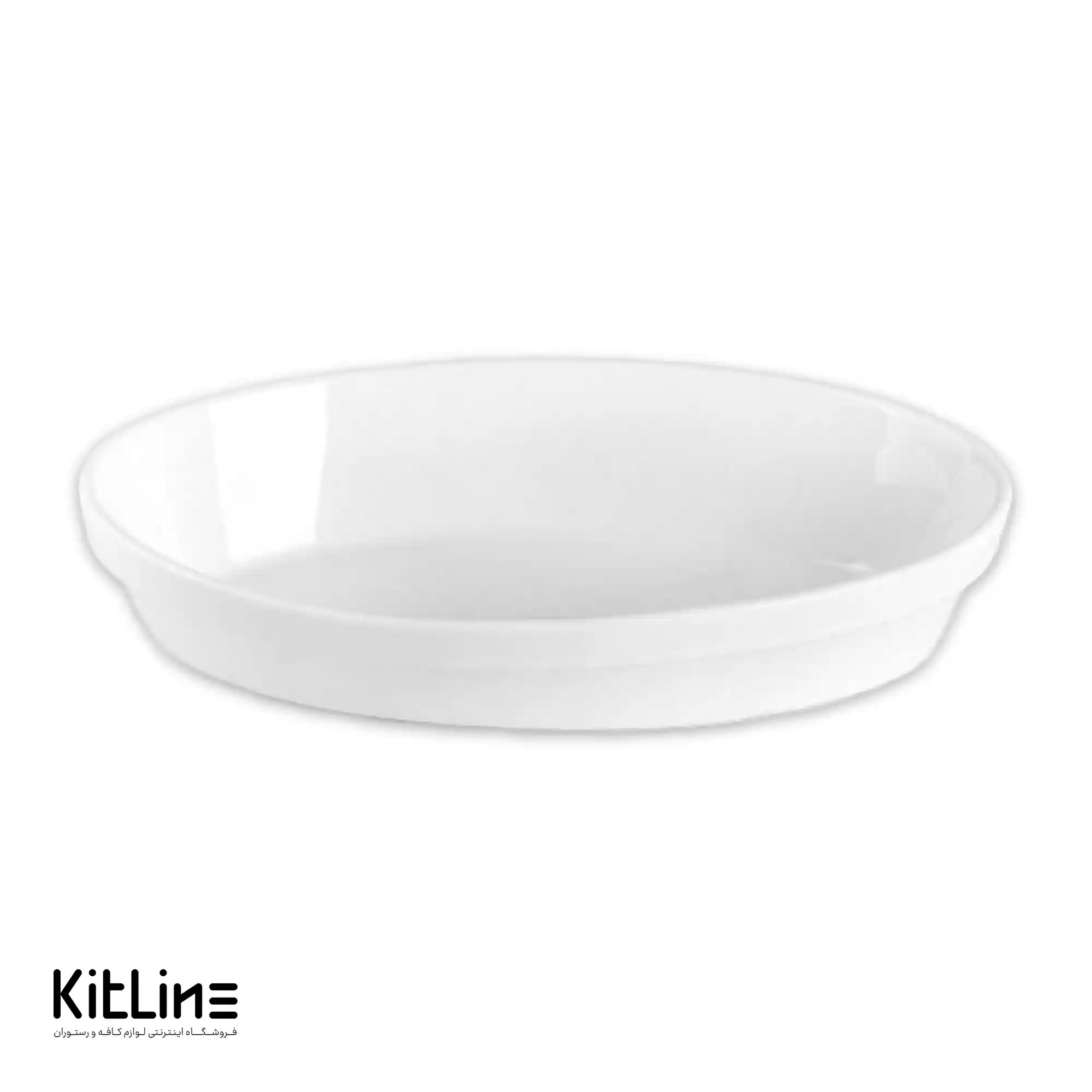 ظرف سرو بیضی چینی ۱۲×۲۱ سانتیمتری مدرنه (Moderne)