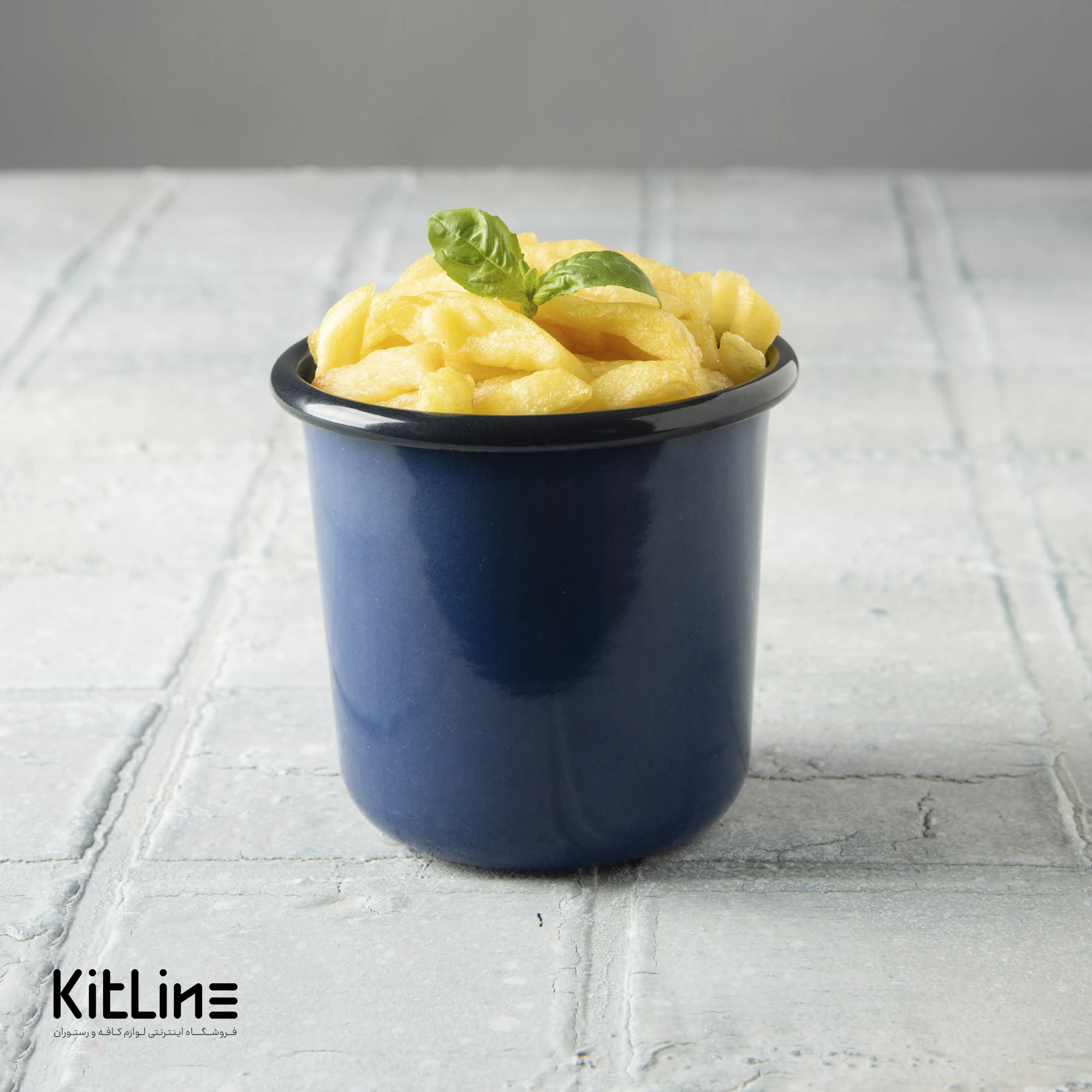 ظرف سرو لعابی ۷×۱۰×۱۰.۵ سانتیمتری سرمه ای بنشاد - تصویر 4