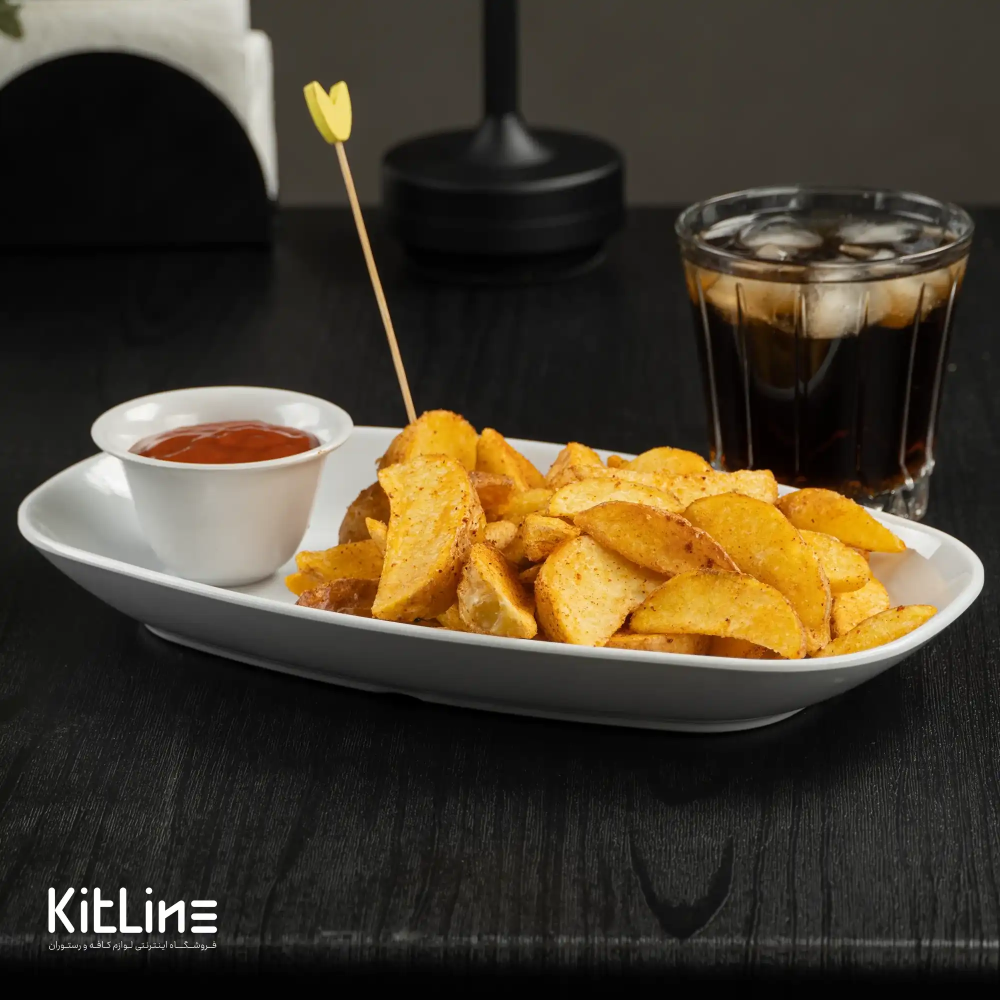 ظرف سرو ملامین اوال ۳×۱۶×۲۸.۵ سانتیمتری سفید - تصویر 5