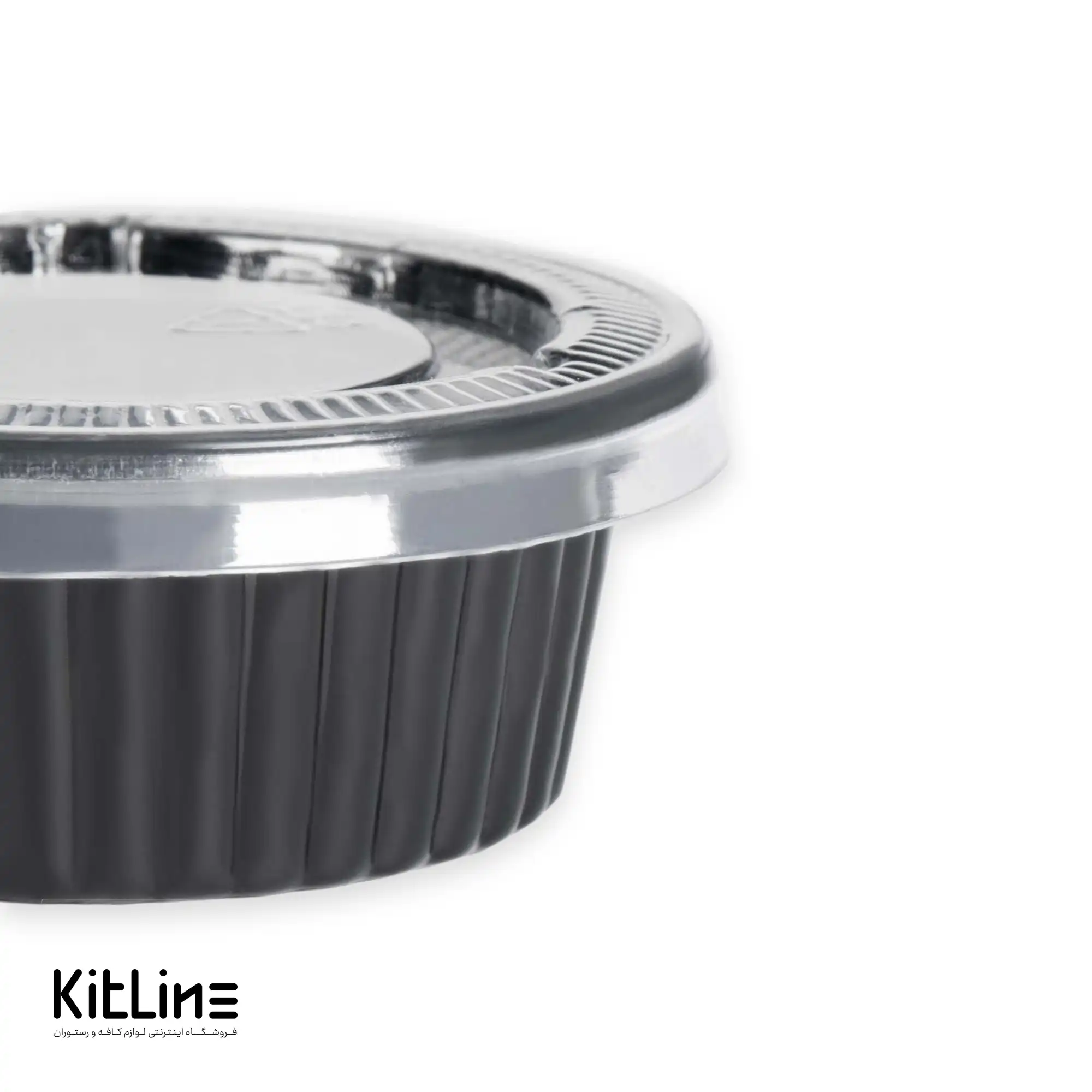 ظرف سس یکبار مصرف ۴۵ میلی لیتری مشکی در دار (کارتن ۳۰۰۰ عددی) - تصویر 3