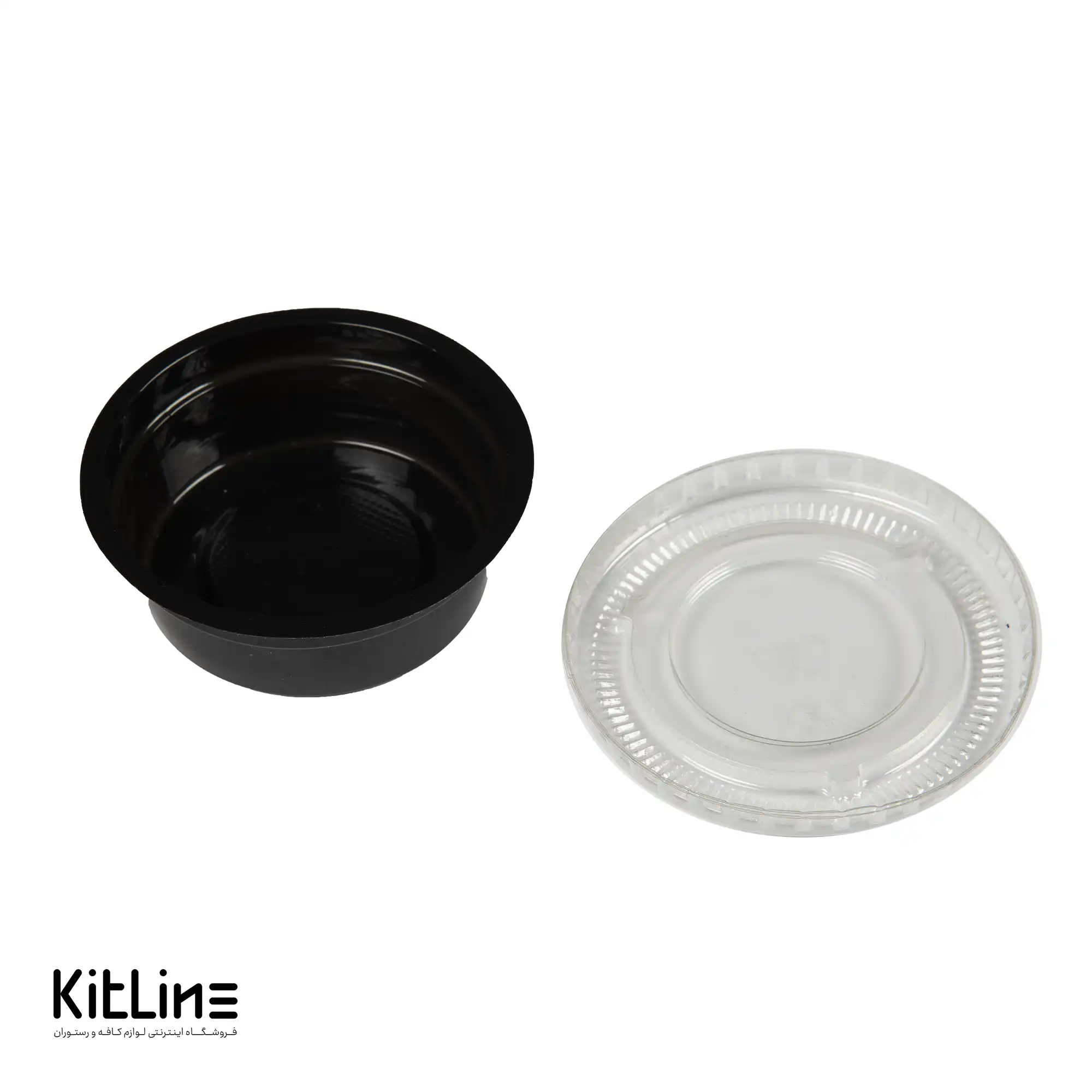 ظرف سس یکبار مصرف ۵۰ میلی لیتری مشکی در دار (کارتن ۱۰۰۰ عددی) - تصویر 3