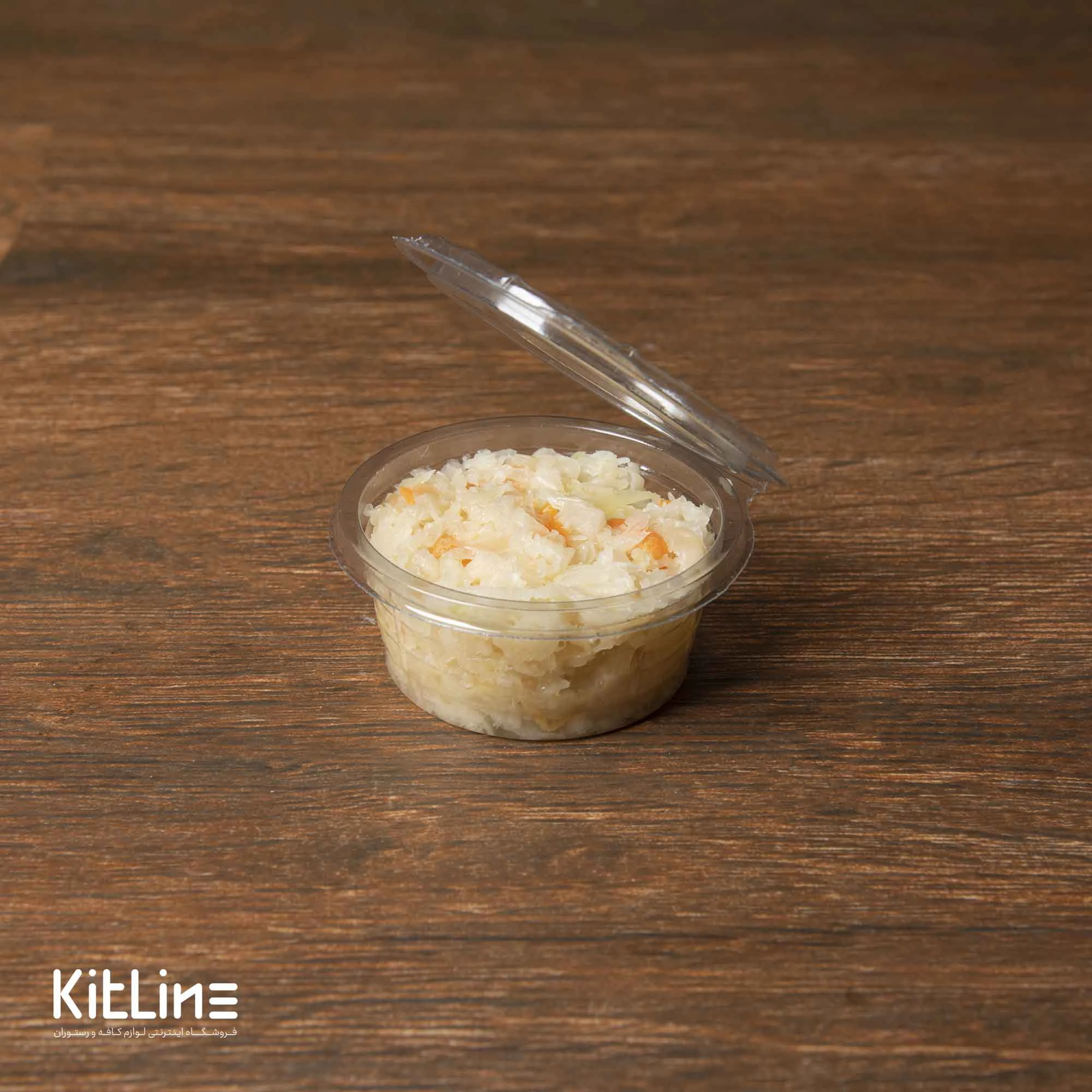 ظرف سس یکبار مصرف ۸۰ میلی لیتری شفاف درب دار (کارتن ۸۰۰ عددی) - تصویر 5