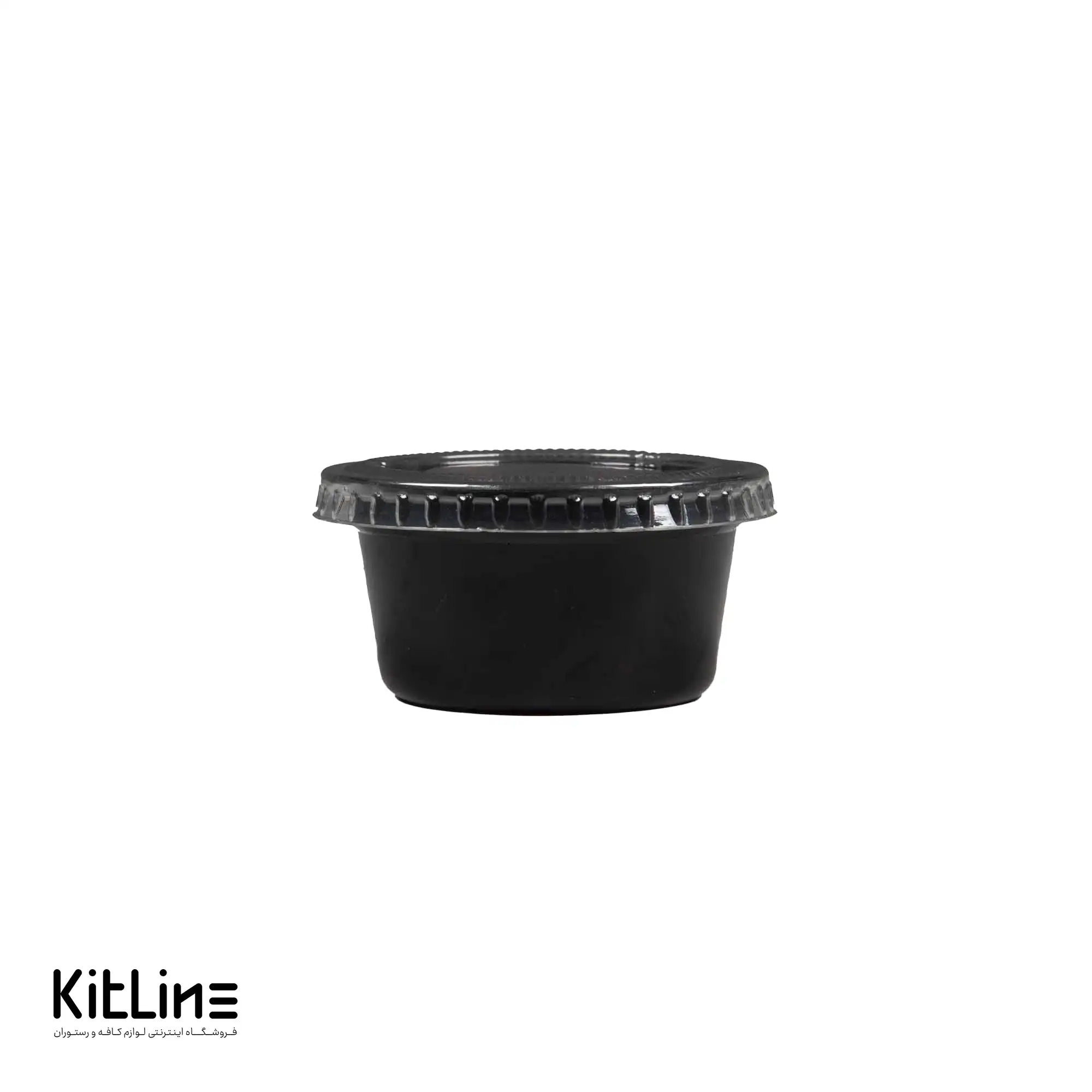 ظرف سس یکبار مصرف ۸۰ میلی لیتری مشکی در دار (کارتن ۱۰۰۰ عددی) - تصویر 2