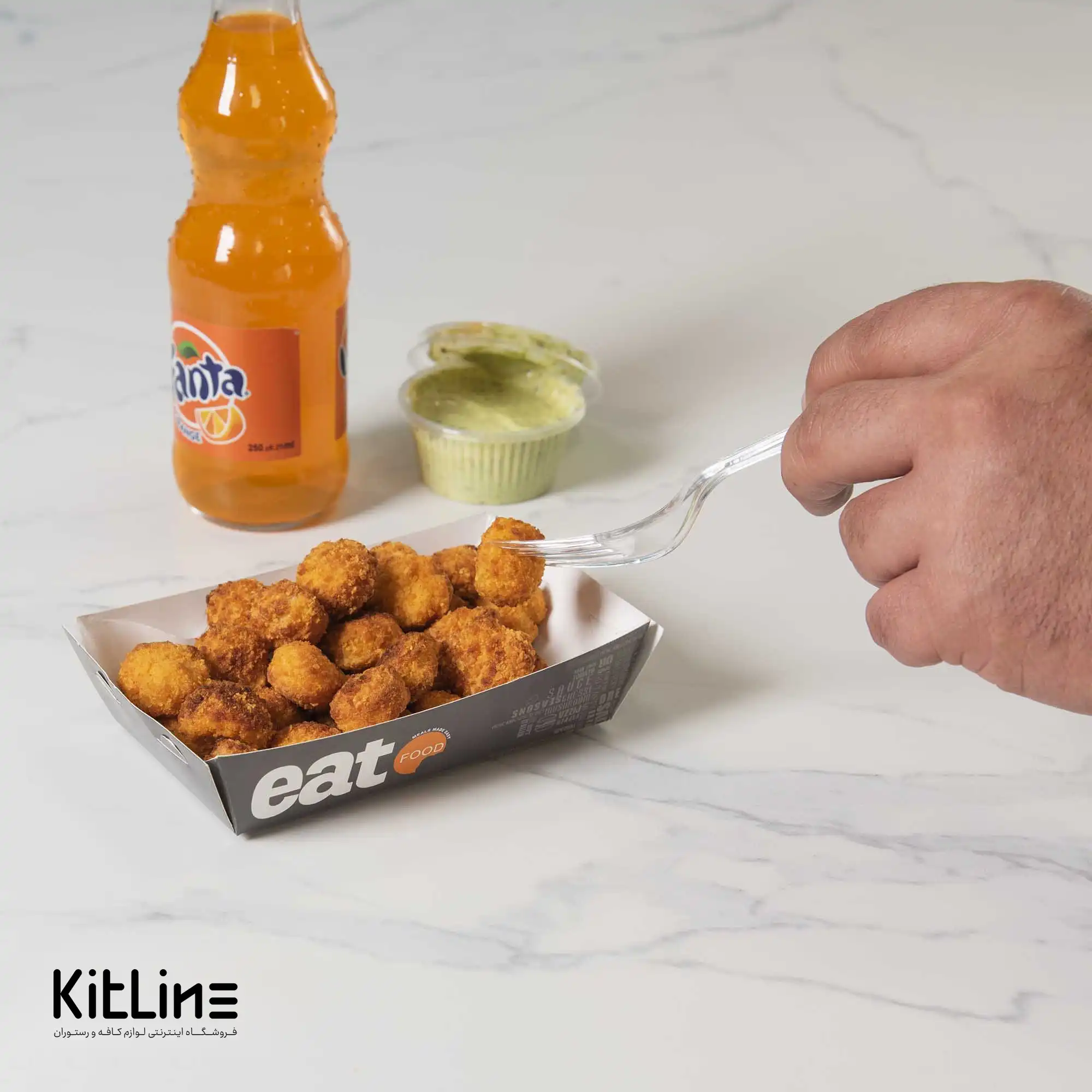 ظرف سوخاری یکبار مصرف کاغذی ایندربرد ۷ ×۱۲ سانتیمتری (کارتن ۳۰۰ عددی) - تصویر 4