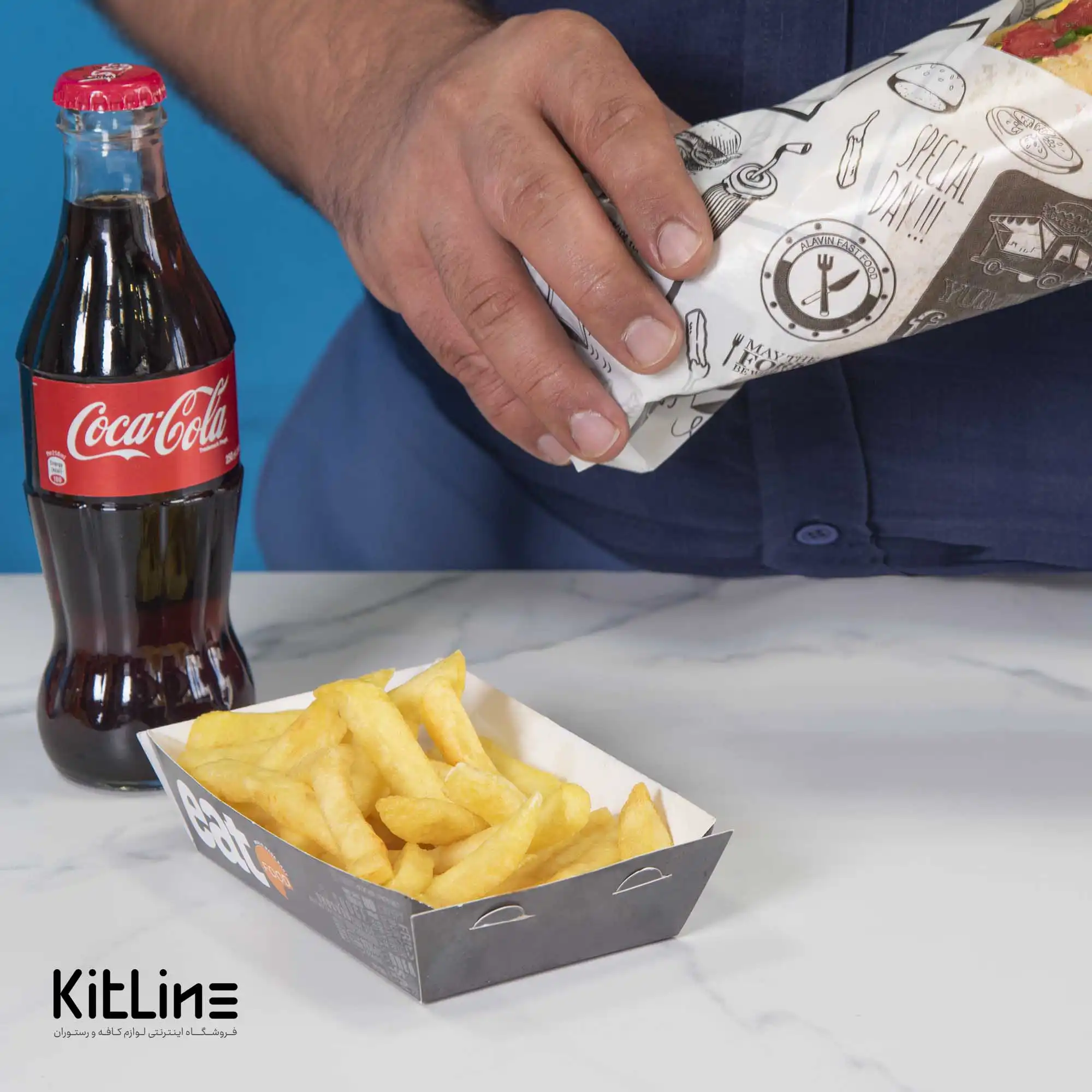 ظرف سوخاری یکبار مصرف کاغذی ایندربرد ۷ ×۱۲ سانتیمتری (کارتن ۳۰۰ عددی) - تصویر 7