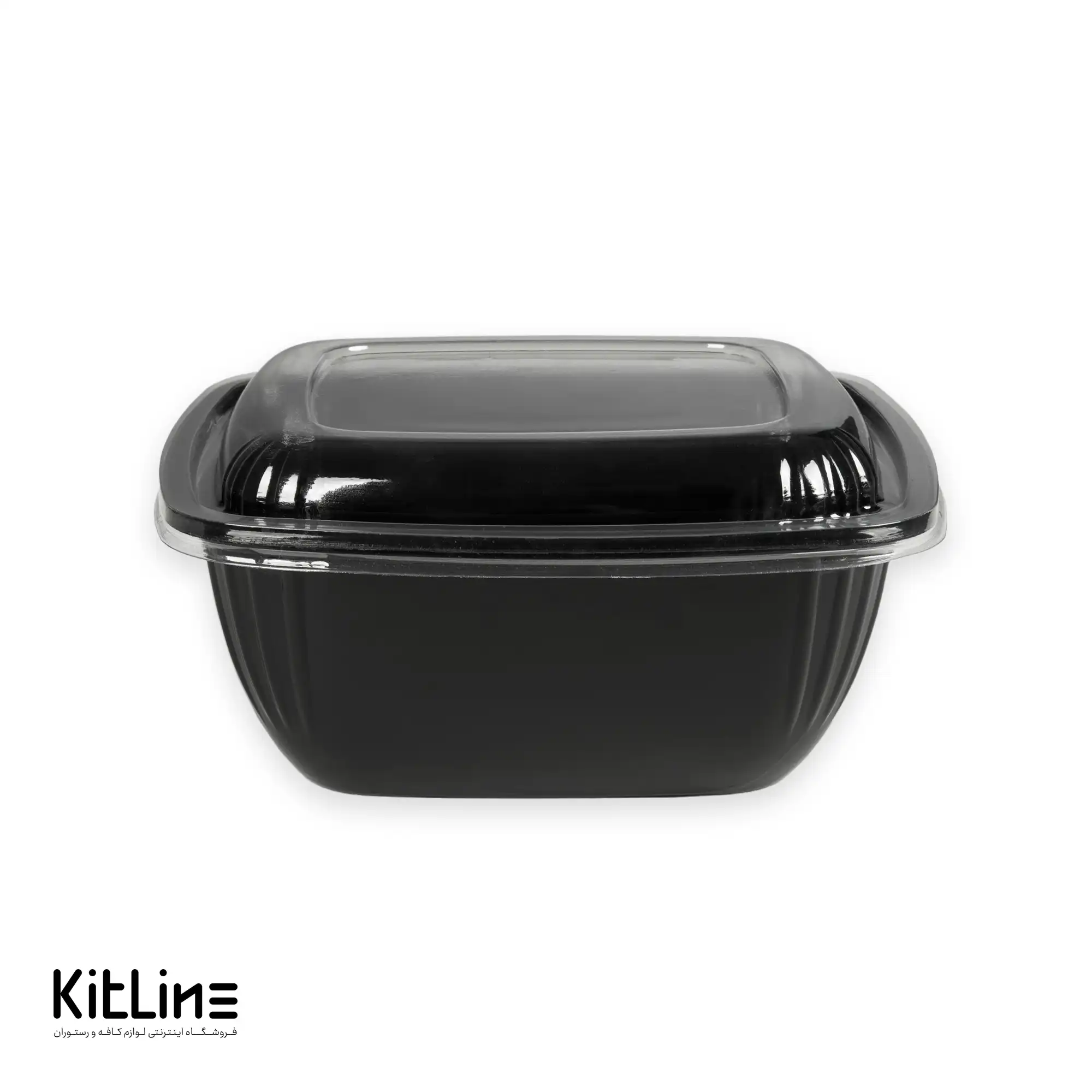 ظرف یکبار مصرف ۱۵.۵×۱۶.۵ سانتیمتری مشکی همراه در (کارتن ۲۰۰ عددی) - تصویر 2