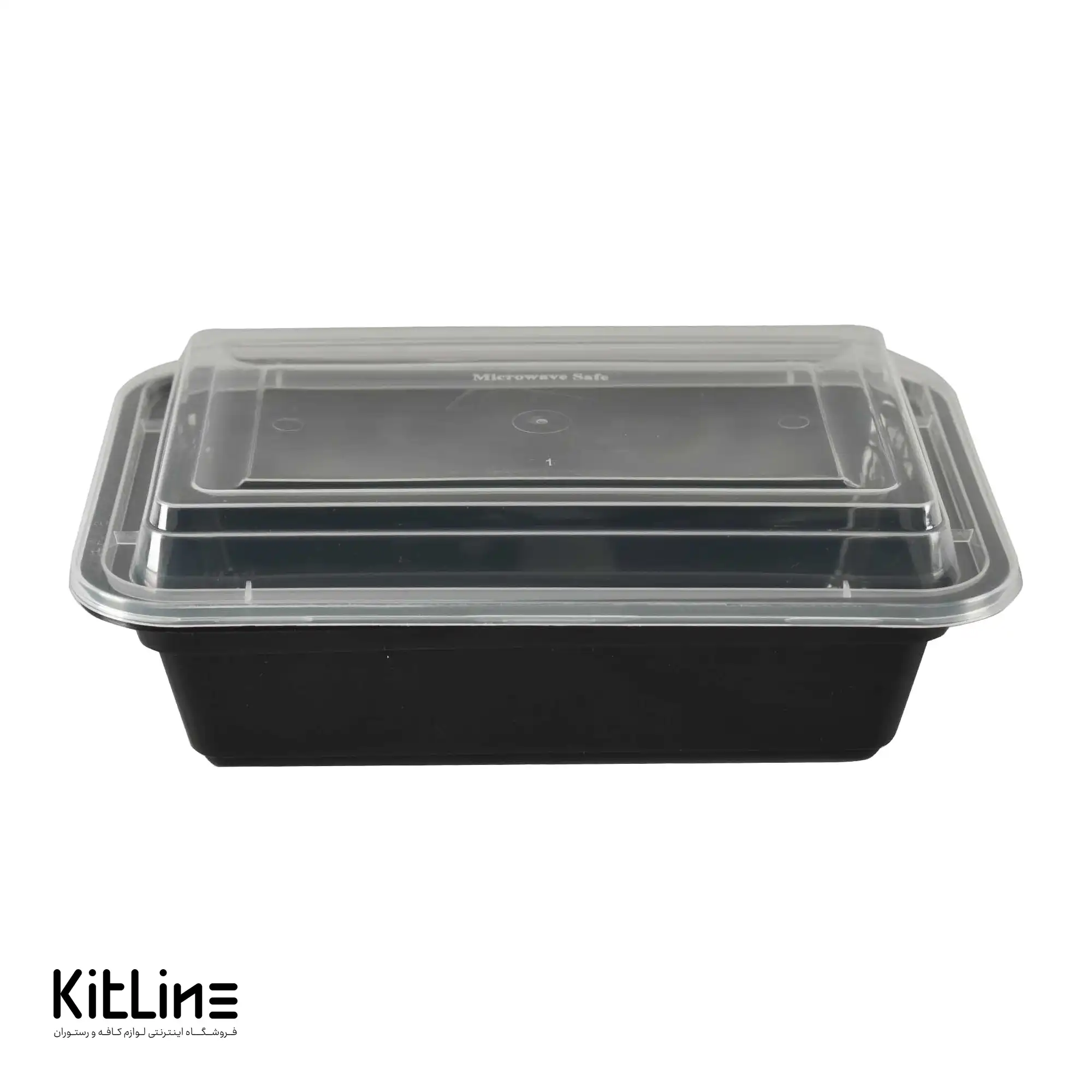 ظرف یکبار مصرف ۱۸.۵×۱۲.۵ سانتیمتری مشکی همراه در شفاف سوپر فرش (کارتن ۱۵۰ عددی) - تصویر 4