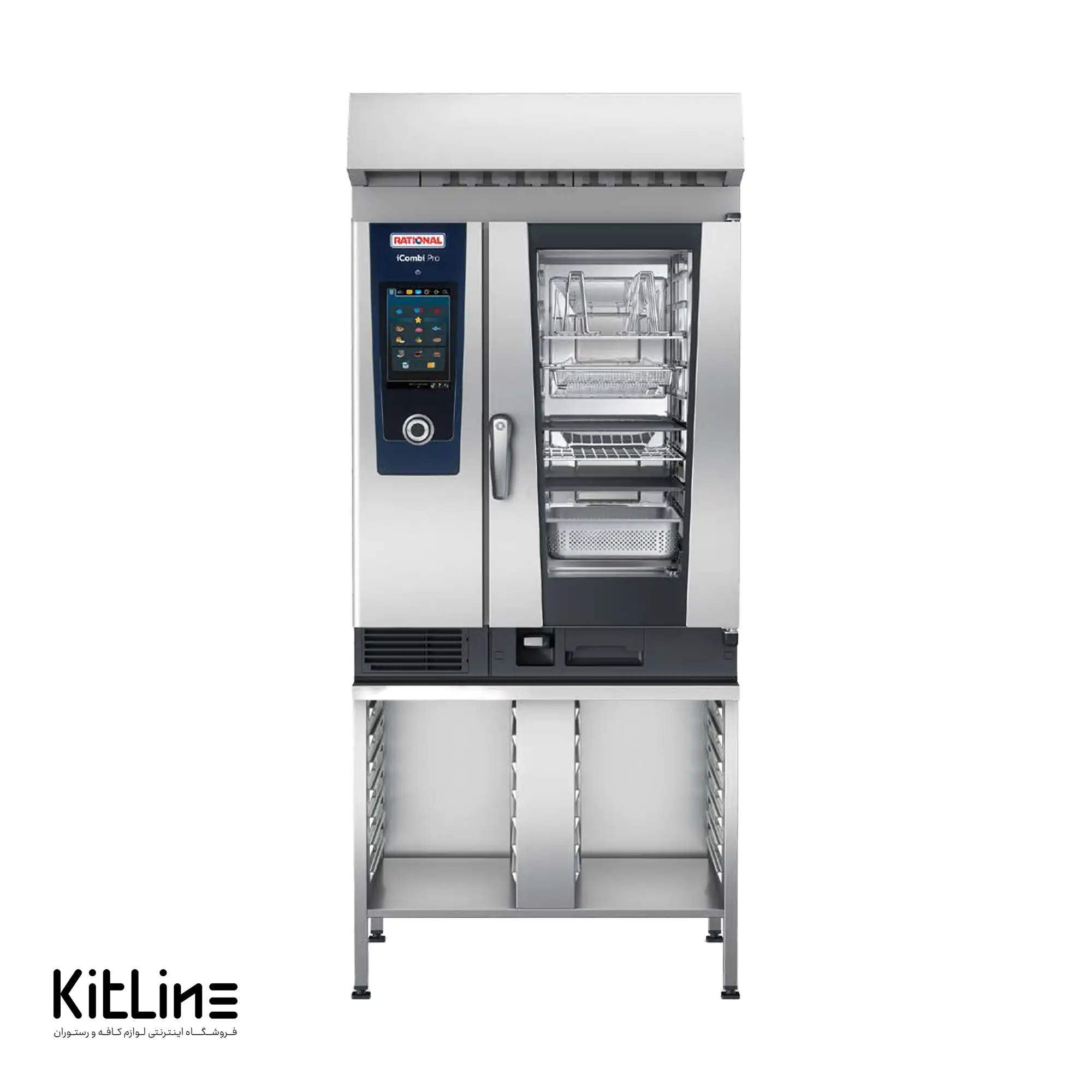 فر پخت ترکیبی رشنال (RATIONAL)۱۰ سینی مدل iCombi Pro 101G - تصویر 4