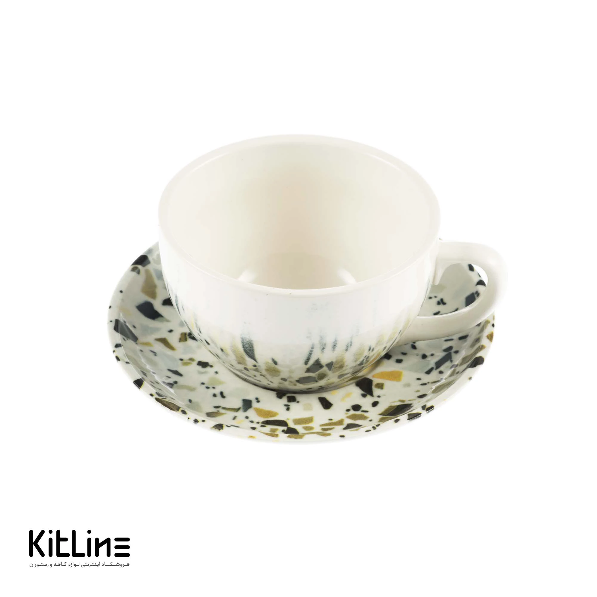 فنجان و نعلبکی استون ور ۱۸۰ میلی‌لیتری یونیکو سوژیلیت (ست ۶ عددی)